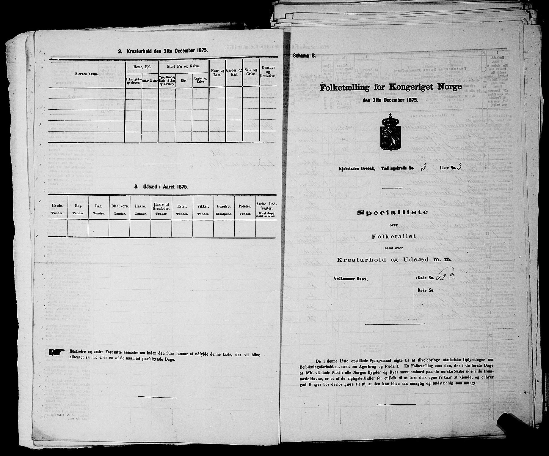 RA, 1875 census for 0203B Drøbak/Drøbak, 1875, p. 217