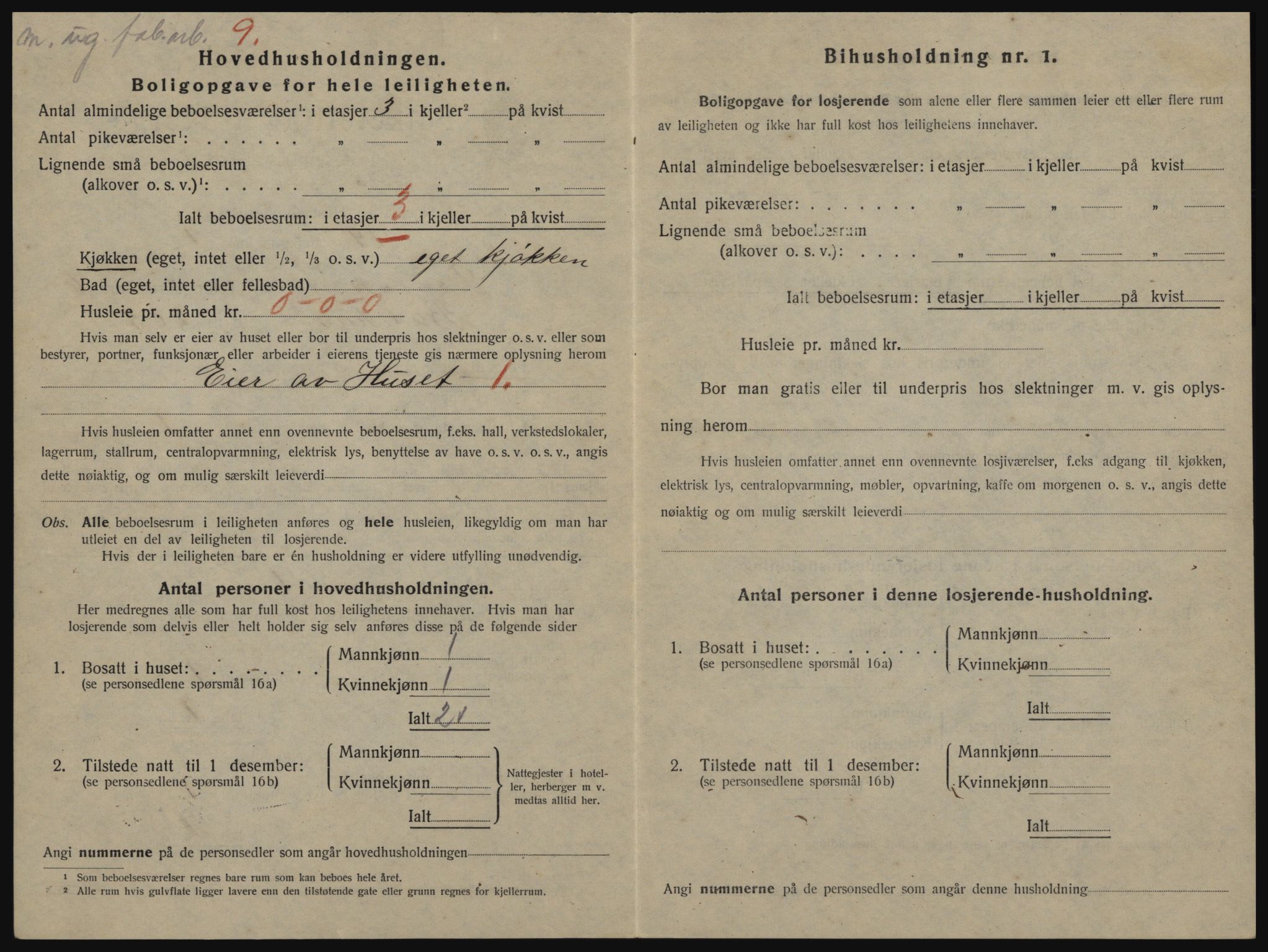 SAO, 1920 census for Drøbak, 1920, p. 1598