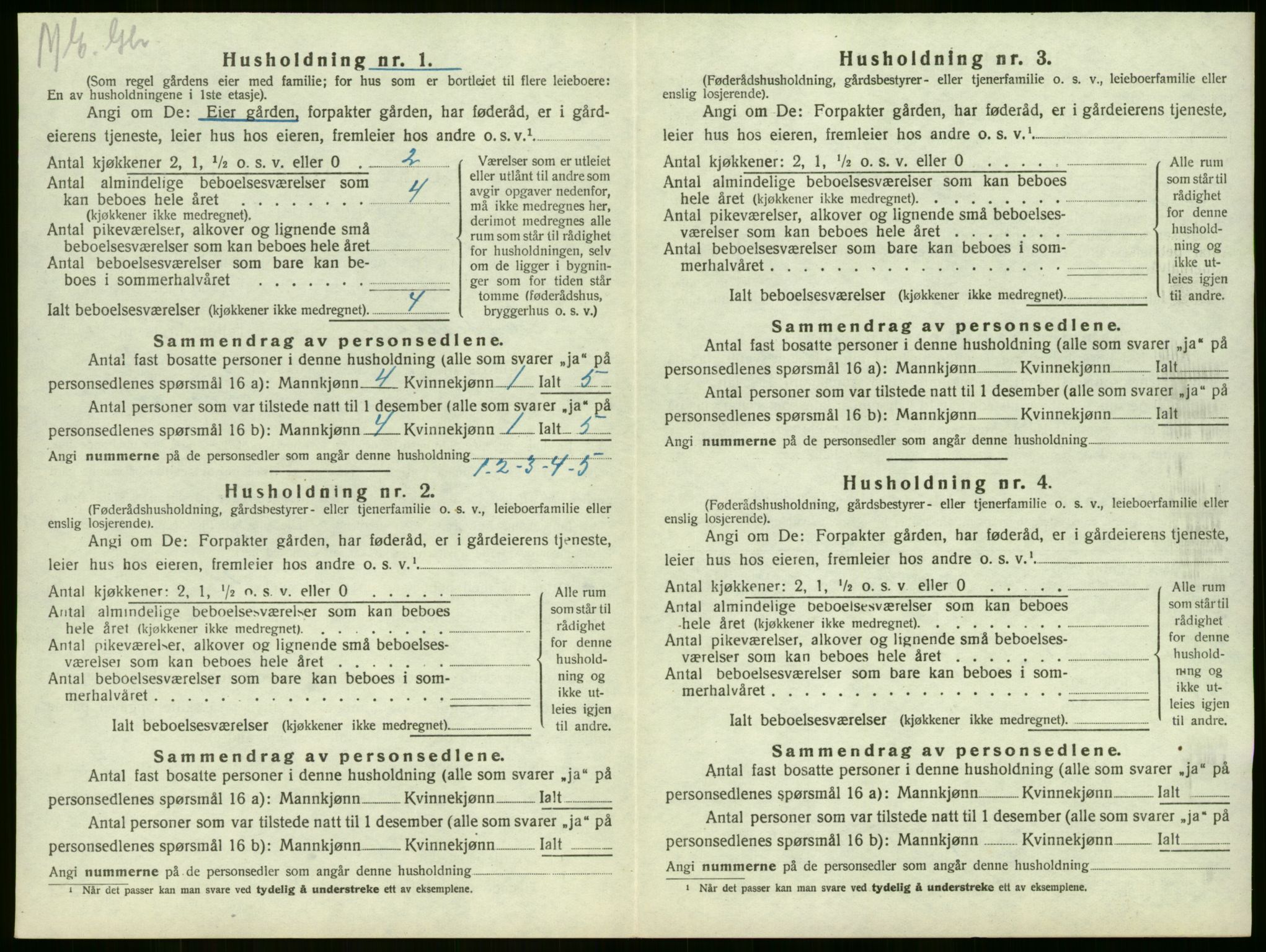 SAKO, 1920 census for Sandeherred, 1920, p. 114