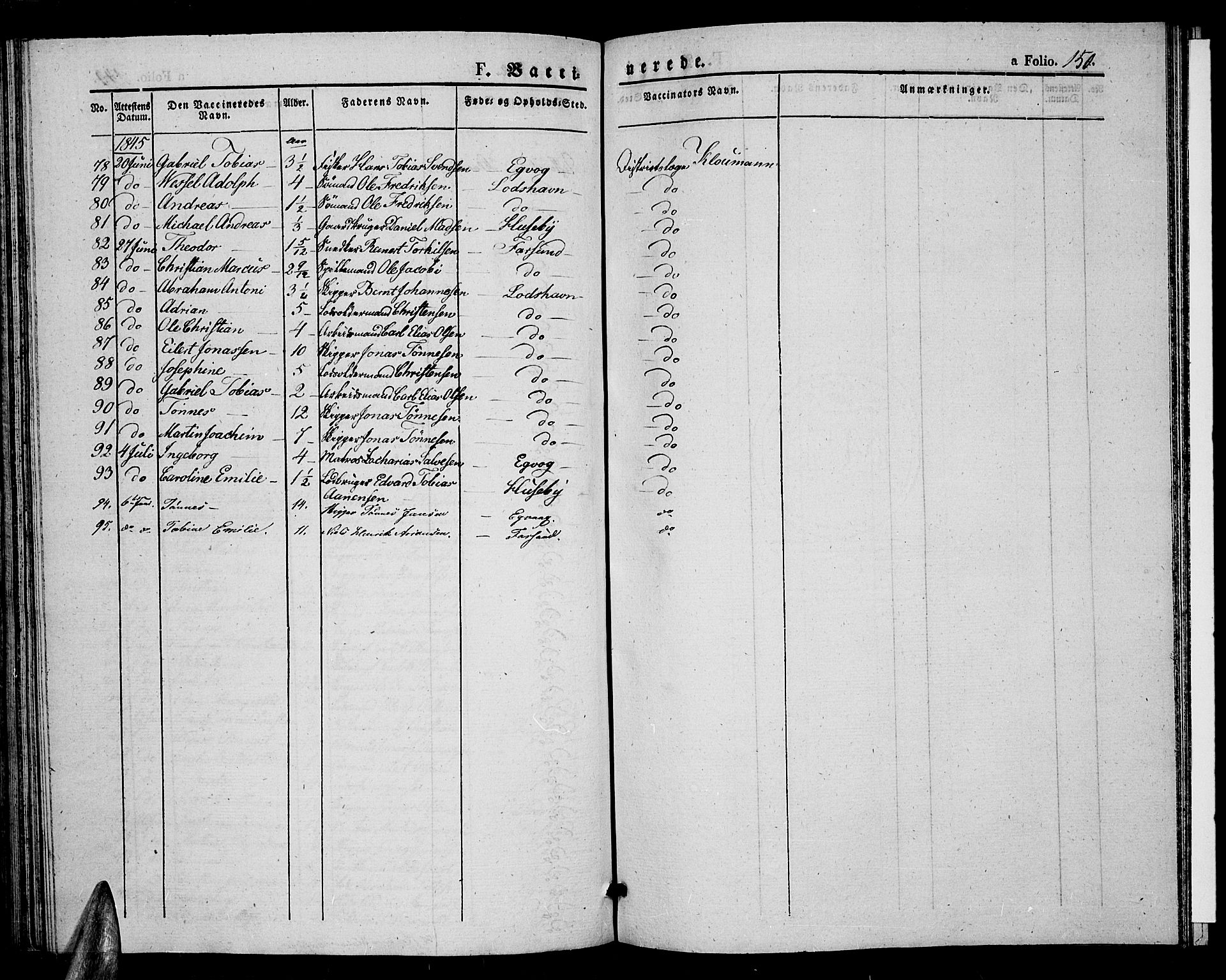 Farsund sokneprestkontor, SAK/1111-0009/F/Fa/L0003: Parish register (official) no. A 3, 1836-1846, p. 150