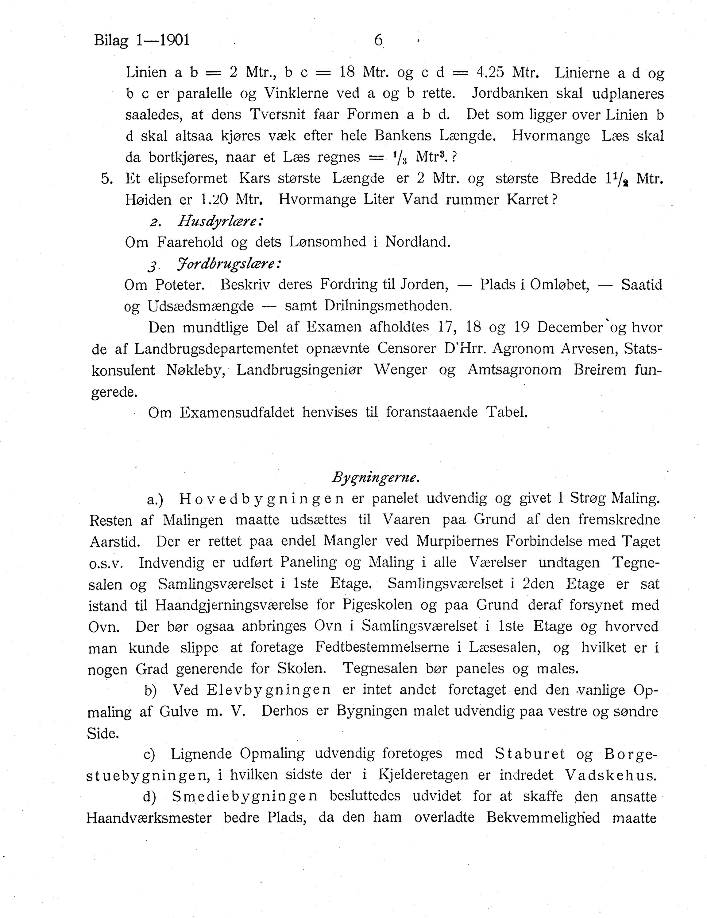 Nordland Fylkeskommune. Fylkestinget, AIN/NFK-17/176/A/Ac/L0024: Fylkestingsforhandlinger 1901, 1901