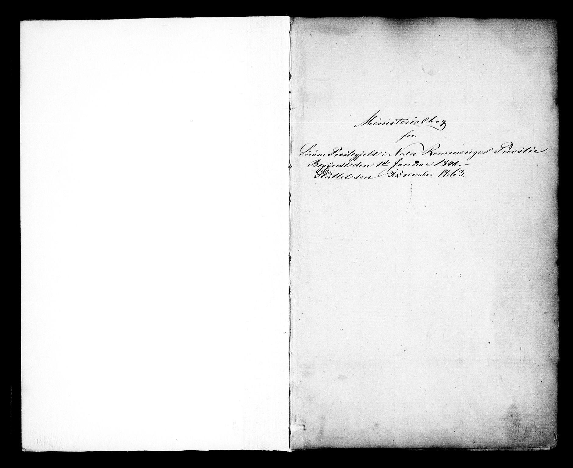 Sørum prestekontor Kirkebøker, SAO/A-10303/F/Fa/L0005: Parish register (official) no. I 5, 1846-1863