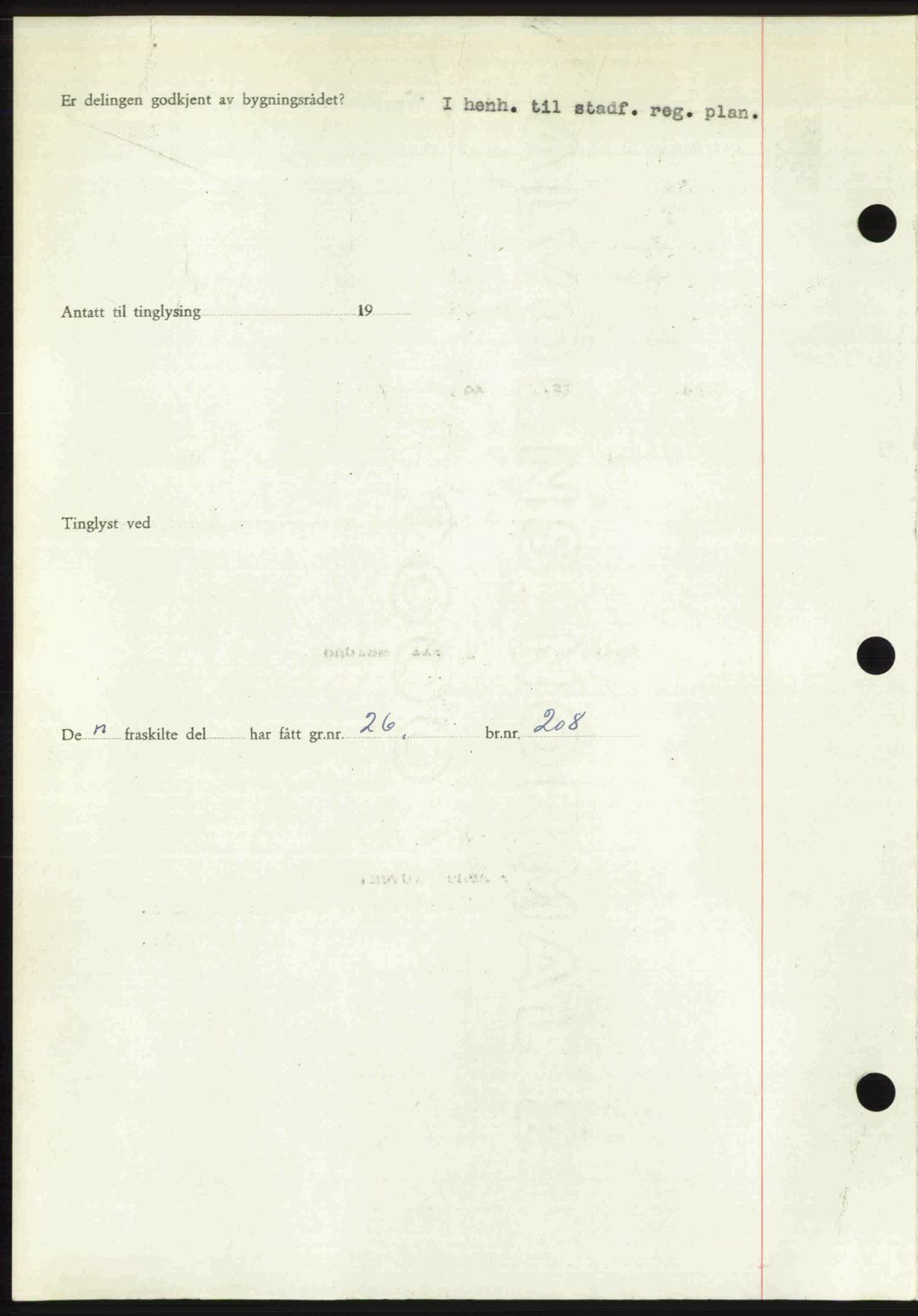 Romsdal sorenskriveri, AV/SAT-A-4149/1/2/2C: Mortgage book no. A28, 1948-1949, Diary no: : 317/1949