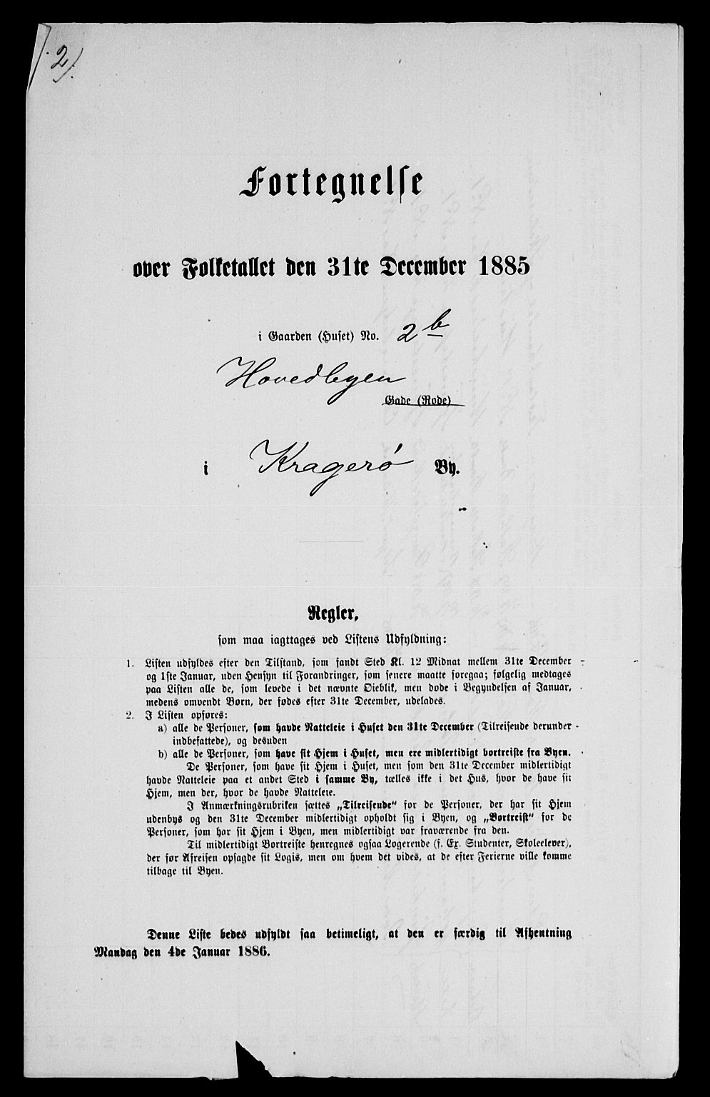 SAKO, 1885 census for 0801 Kragerø, 1885, p. 1033