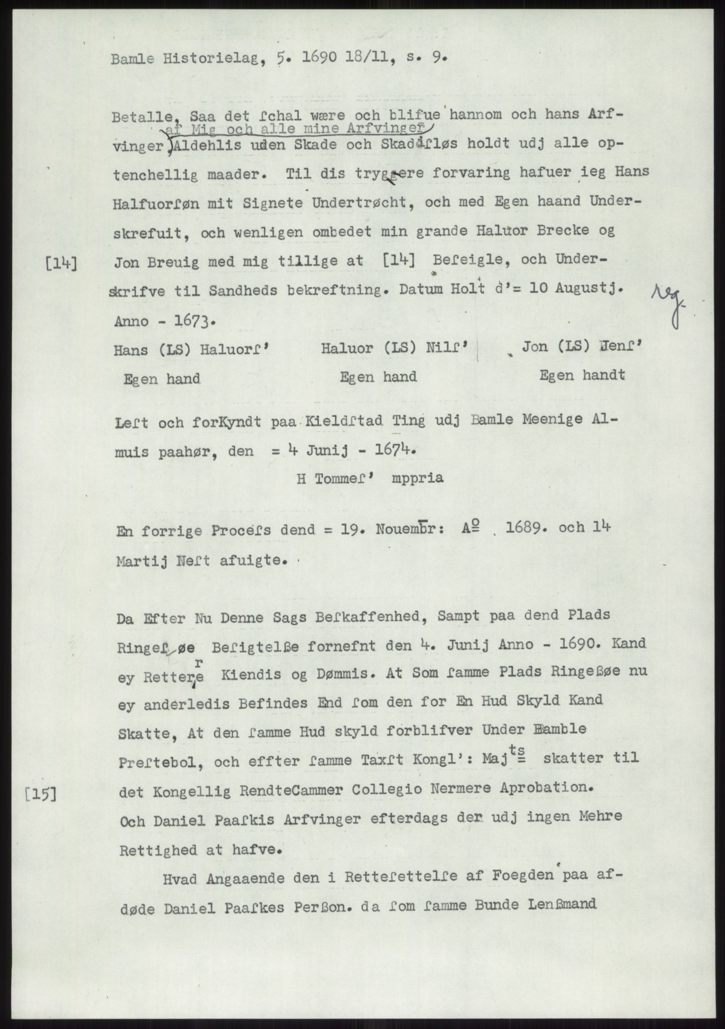 Samlinger til kildeutgivelse, Diplomavskriftsamlingen, AV/RA-EA-4053/H/Ha, p. 1370