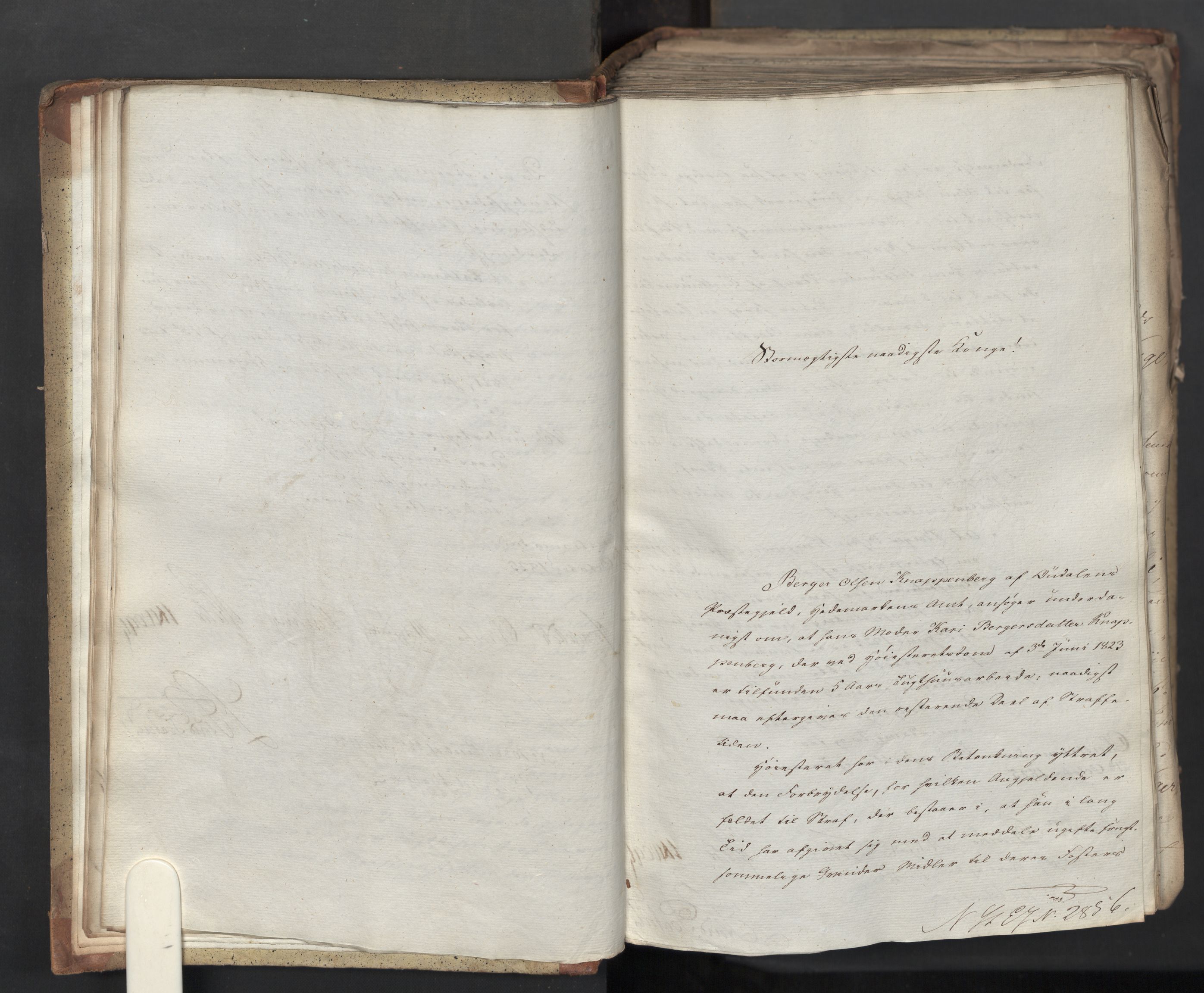 Statsrådsavdelingen i Stockholm, AV/RA-S-1003/D/Da/L0044: Regjeringsinnstillinger nr. 2846-3066, 1825, p. 24