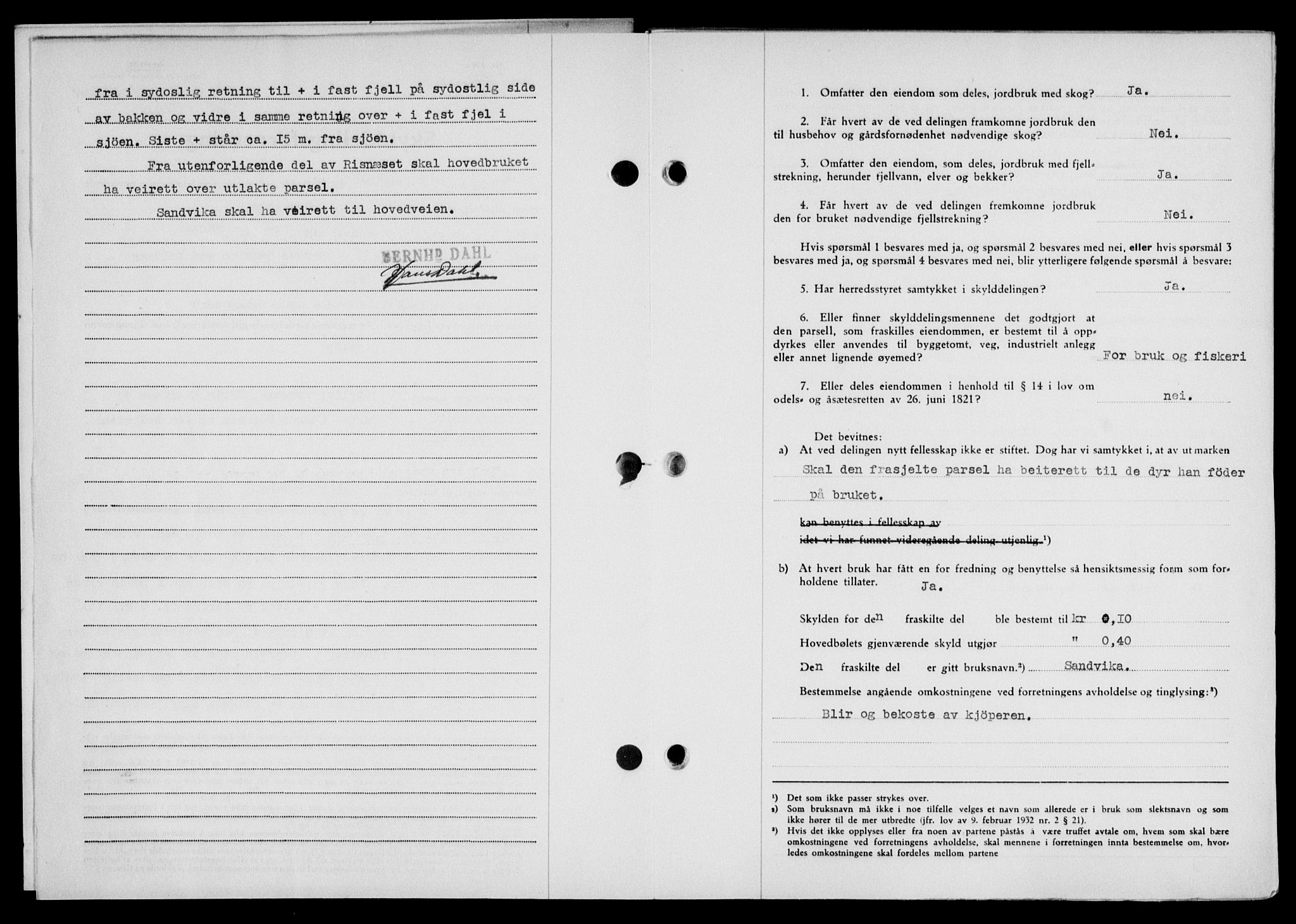 Lofoten sorenskriveri, SAT/A-0017/1/2/2C/L0019a: Mortgage book no. 19a, 1948-1948, Diary no: : 1814/1948