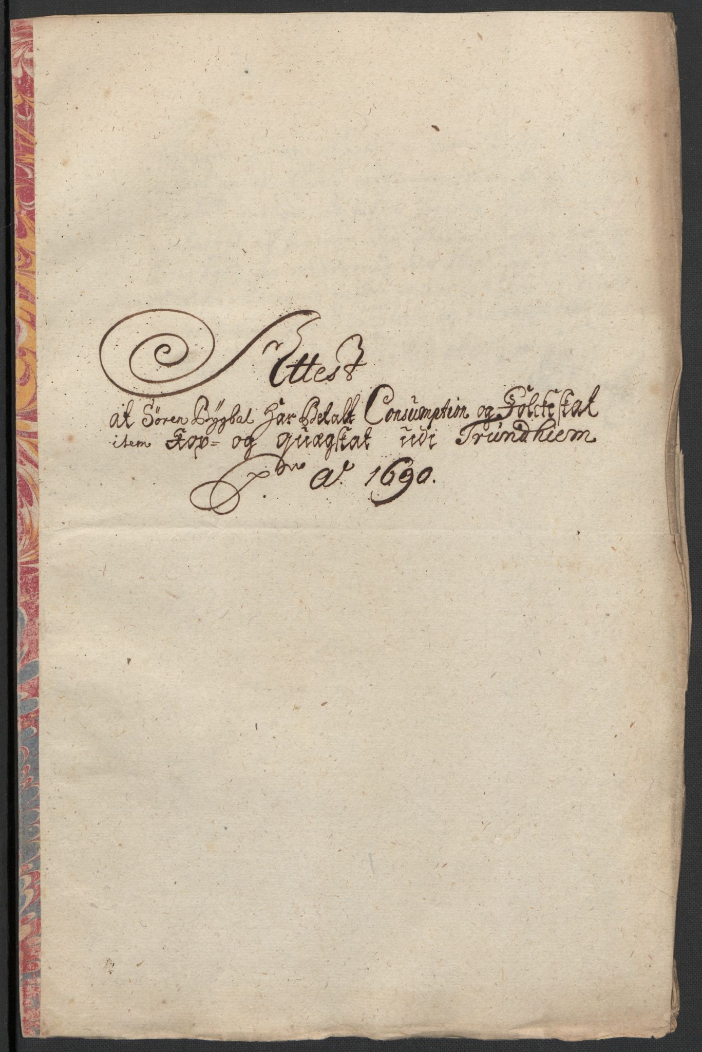 Rentekammeret inntil 1814, Reviderte regnskaper, Fogderegnskap, AV/RA-EA-4092/R59/L3940: Fogderegnskap Gauldal, 1689-1690, p. 305