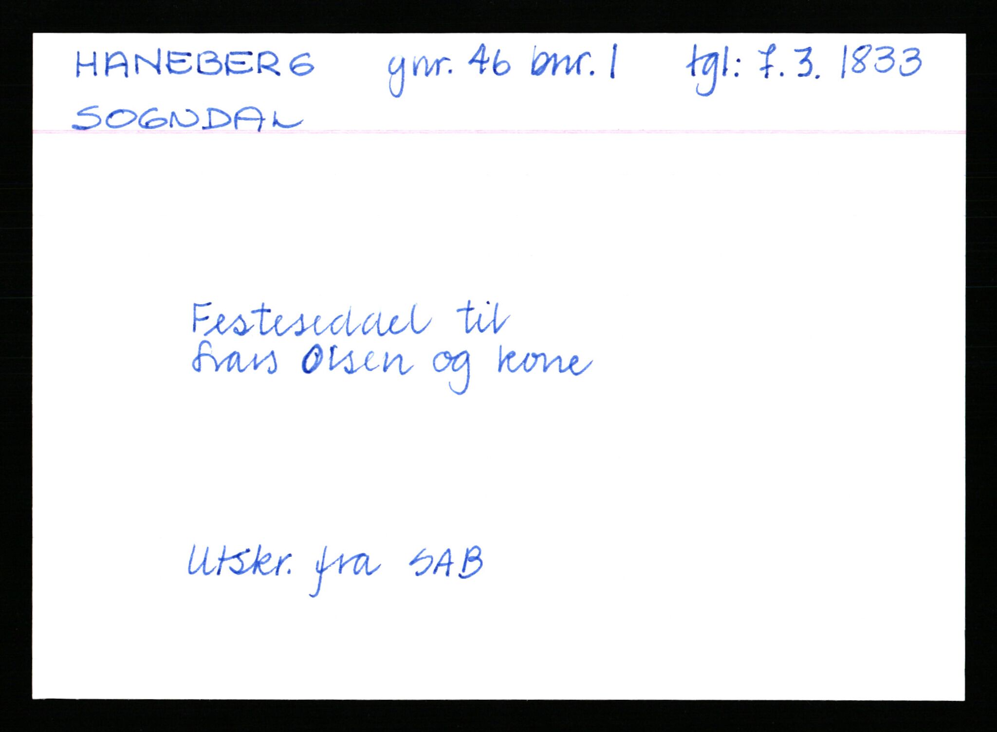 Statsarkivet i Stavanger, AV/SAST-A-101971/03/Y/Yk/L0015: Registerkort sortert etter gårdsnavn: Haneberg - Haugland nedre, 1750-1930, p. 30