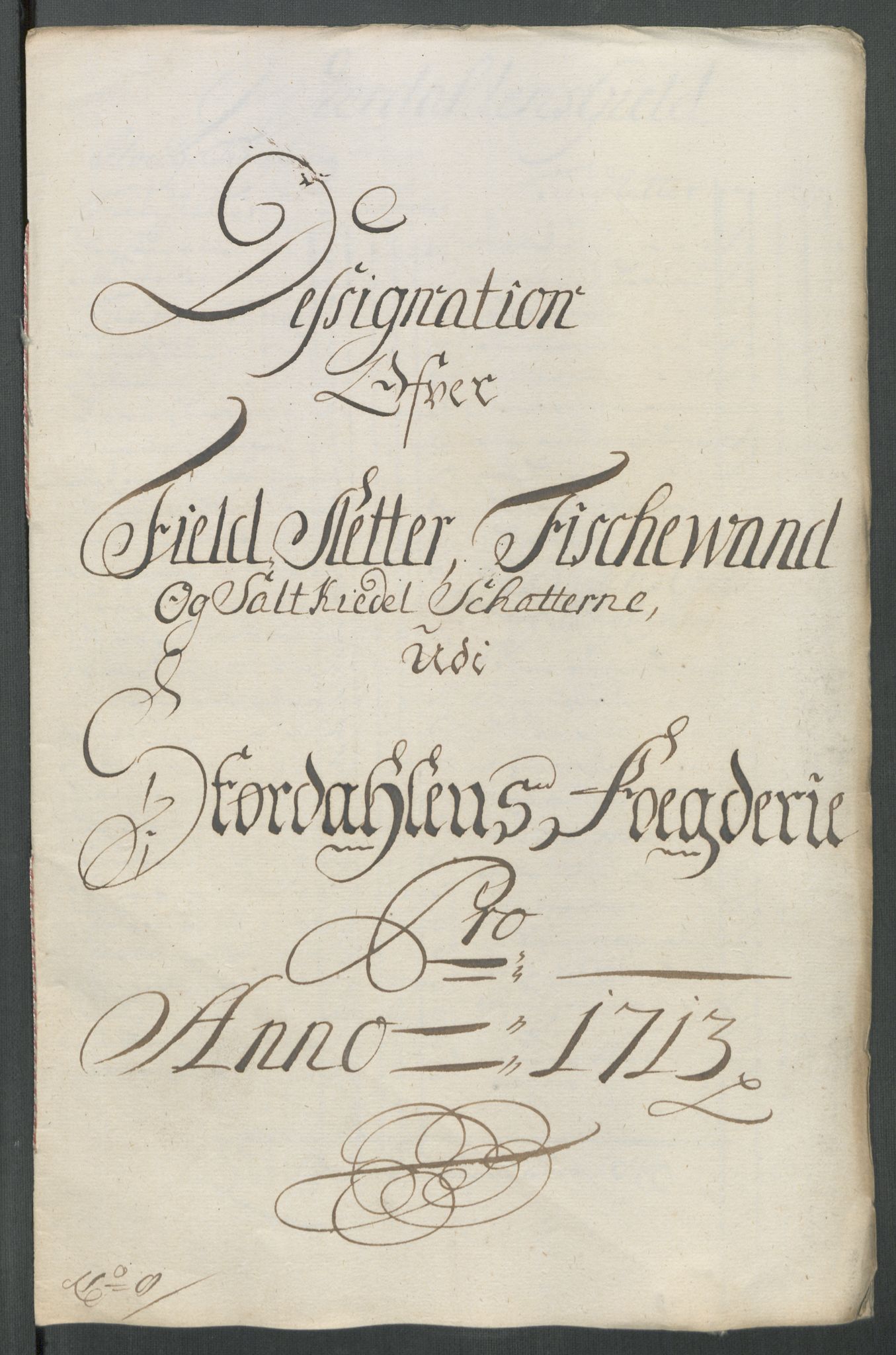 Rentekammeret inntil 1814, Reviderte regnskaper, Fogderegnskap, AV/RA-EA-4092/R62/L4203: Fogderegnskap Stjørdal og Verdal, 1713, p. 134