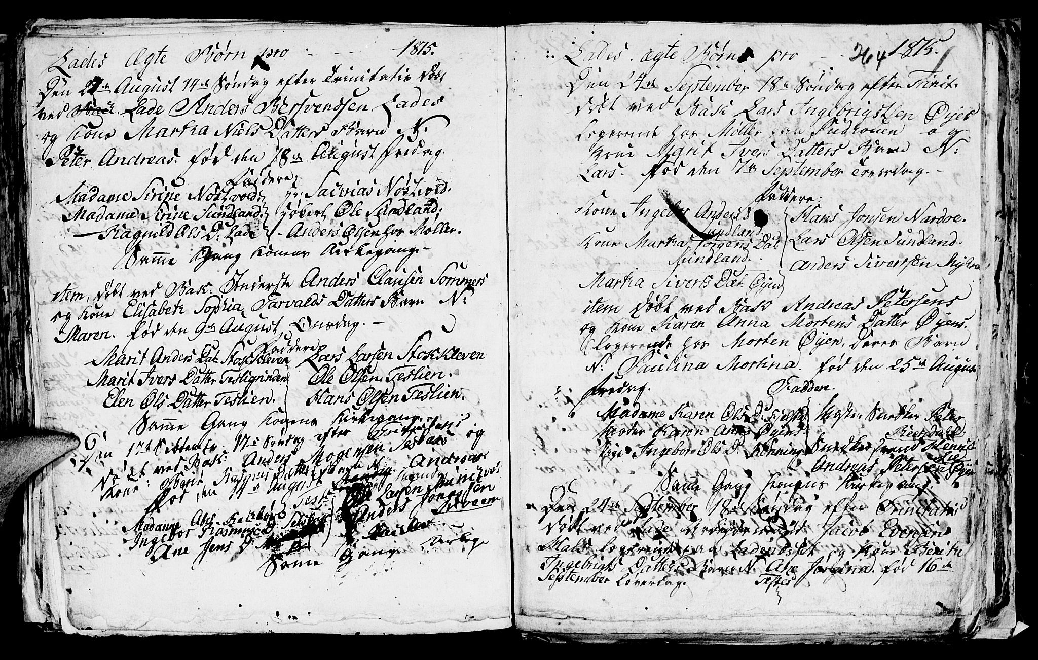 Ministerialprotokoller, klokkerbøker og fødselsregistre - Sør-Trøndelag, AV/SAT-A-1456/606/L0305: Parish register (copy) no. 606C01, 1757-1819, p. 264