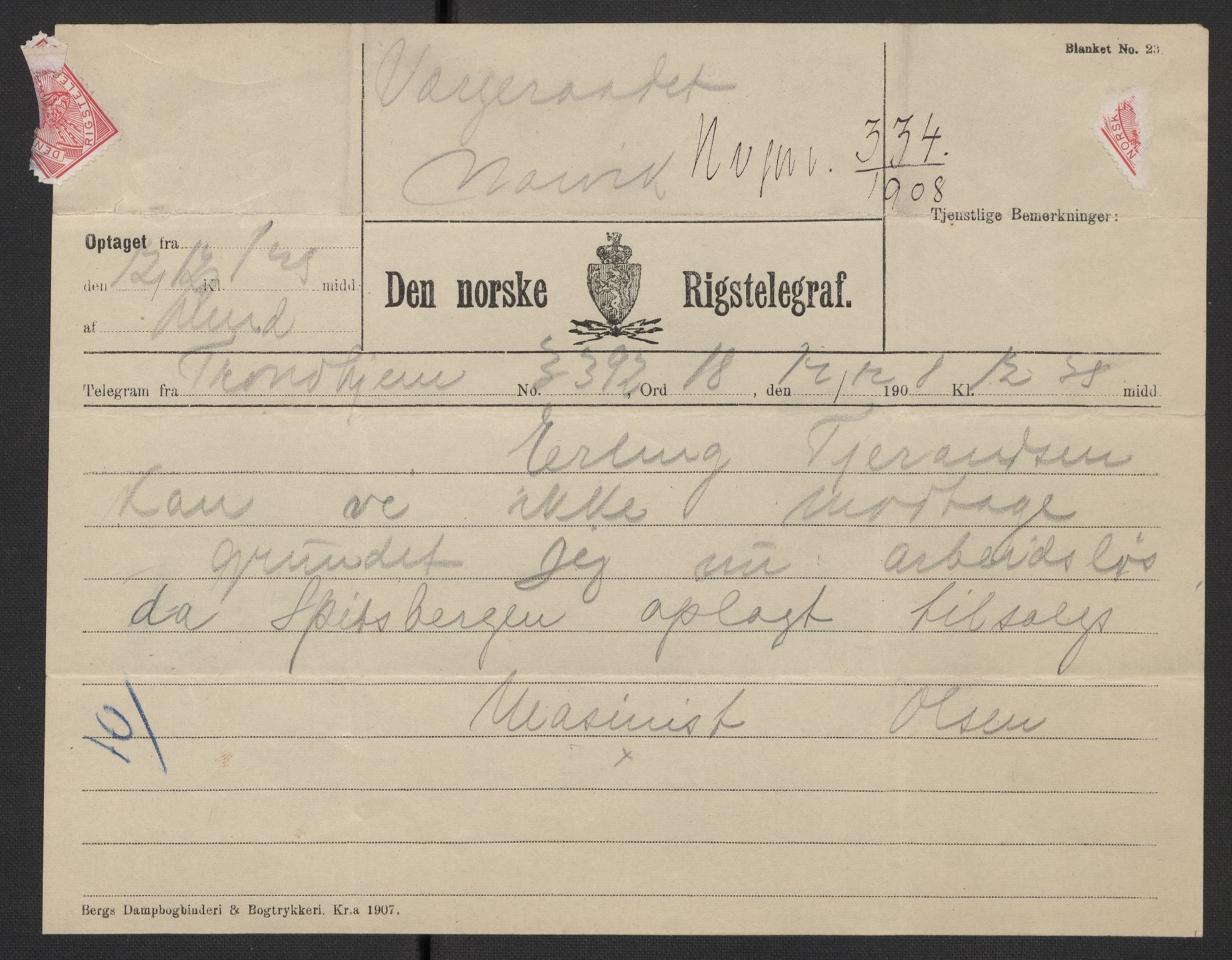 Falstad skolehjem, RA/S-1676/E/Eb/L0009: Elevmapper løpenr. 189-209, 1909-1916, p. 48