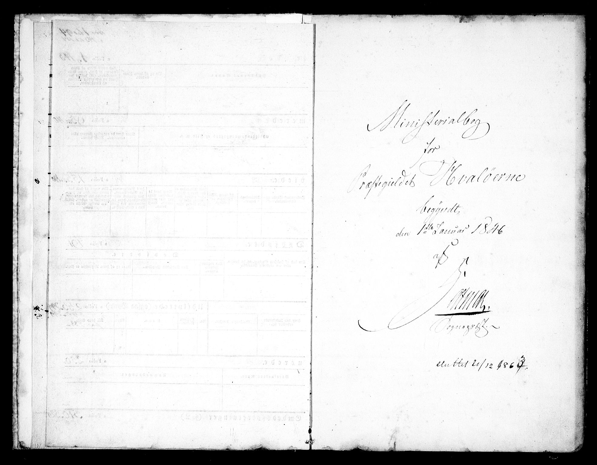 Hvaler prestekontor Kirkebøker, AV/SAO-A-2001/F/Fa/L0006: Parish register (official) no. I 6, 1846-1863