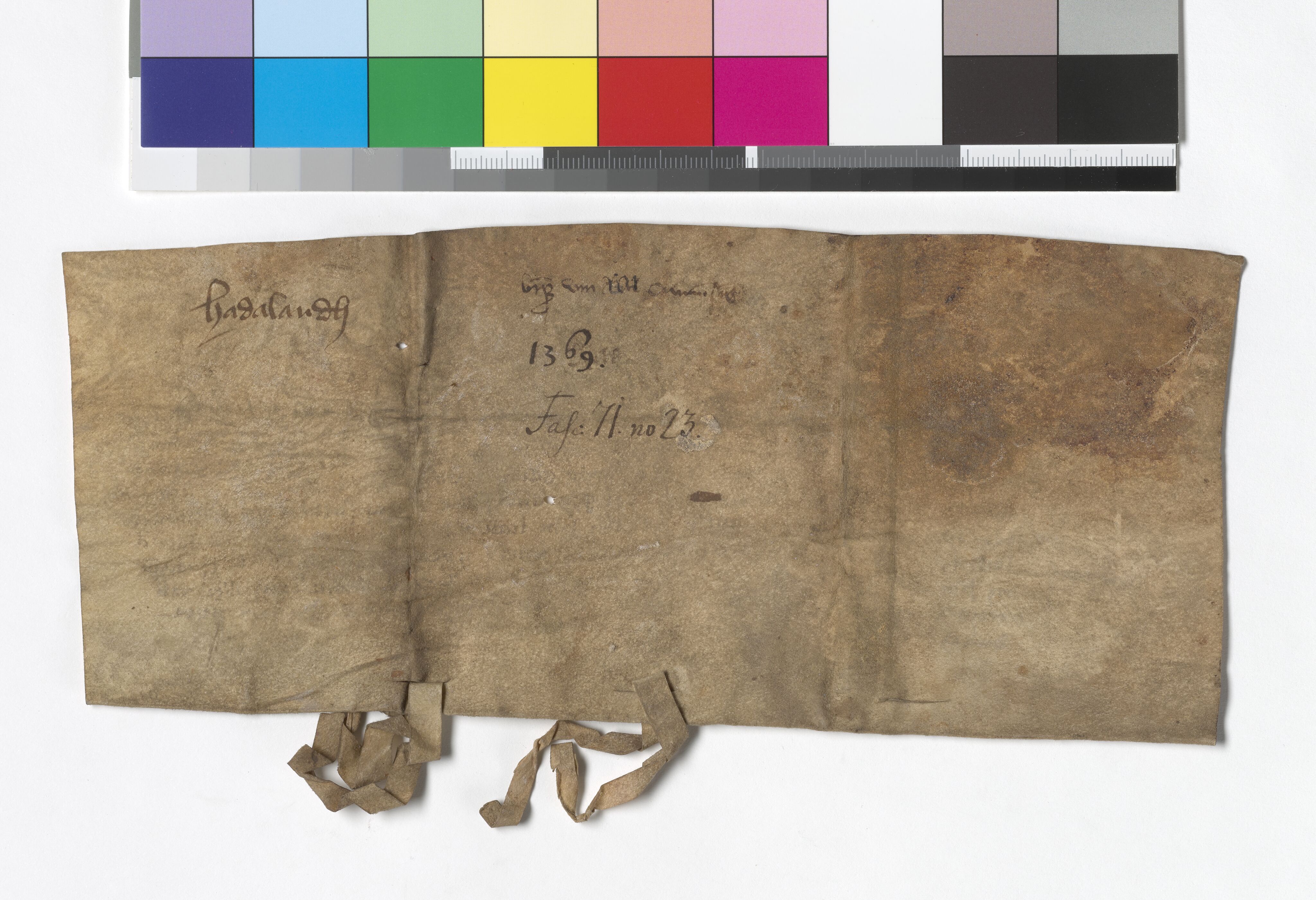 Riksarkivets diplomsamling, AV/RA-EA-5965/F05/L0175: NRA AM fasc. 71 nr. 13-35, 1368-1372, p. 9