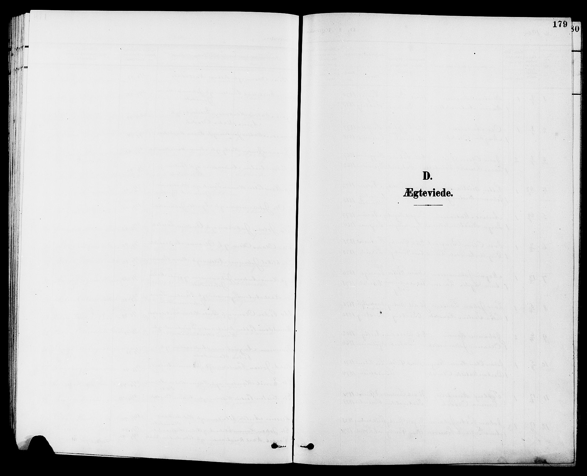 Vestre Toten prestekontor, SAH/PREST-108/H/Ha/Hab/L0010: Parish register (copy) no. 10, 1900-1912, p. 179
