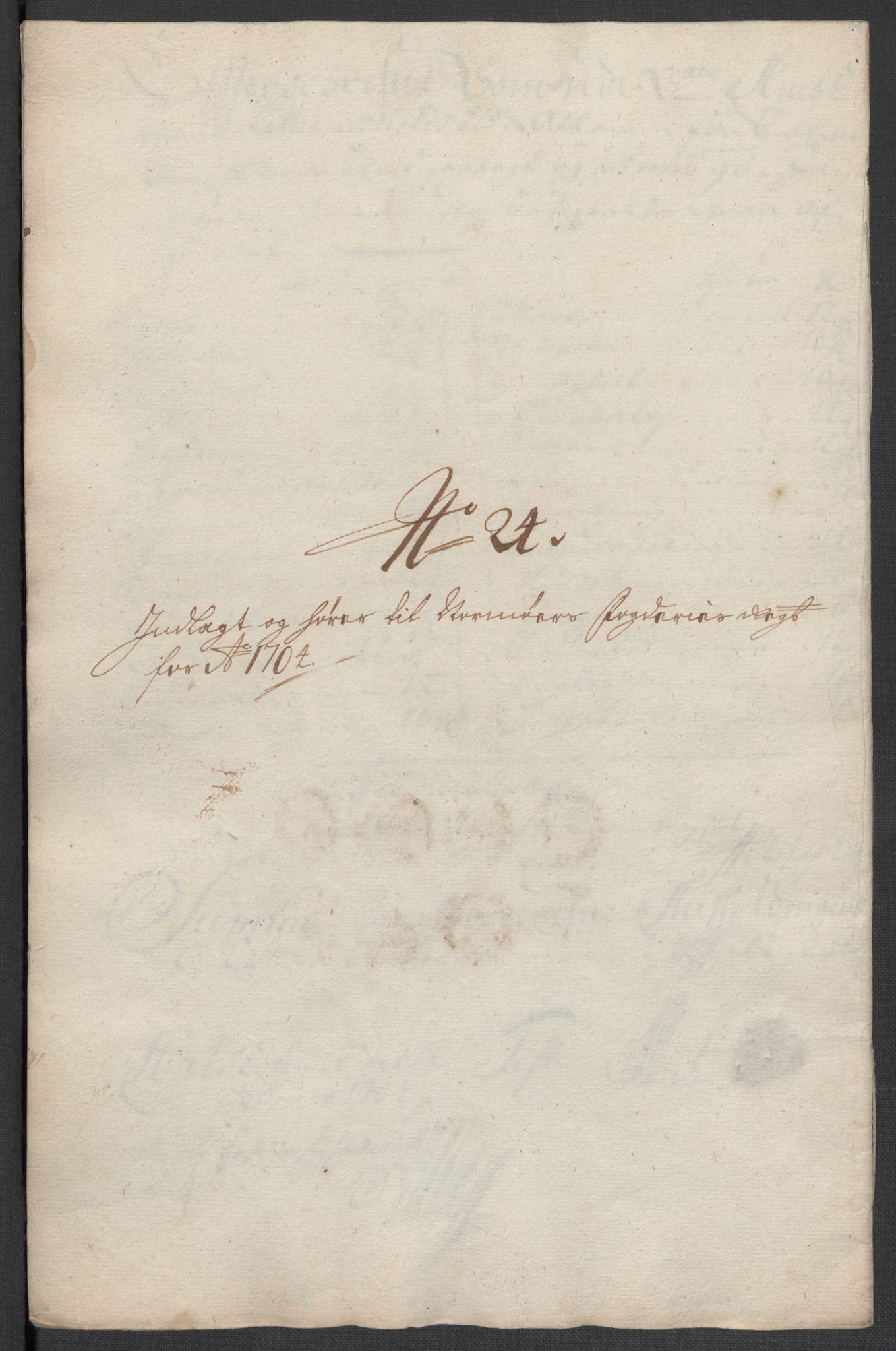 Rentekammeret inntil 1814, Reviderte regnskaper, Fogderegnskap, RA/EA-4092/R56/L3740: Fogderegnskap Nordmøre, 1703-1704, p. 358