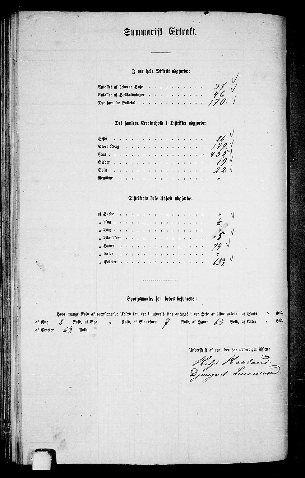 RA, 1865 census for Etne, 1865, p. 93