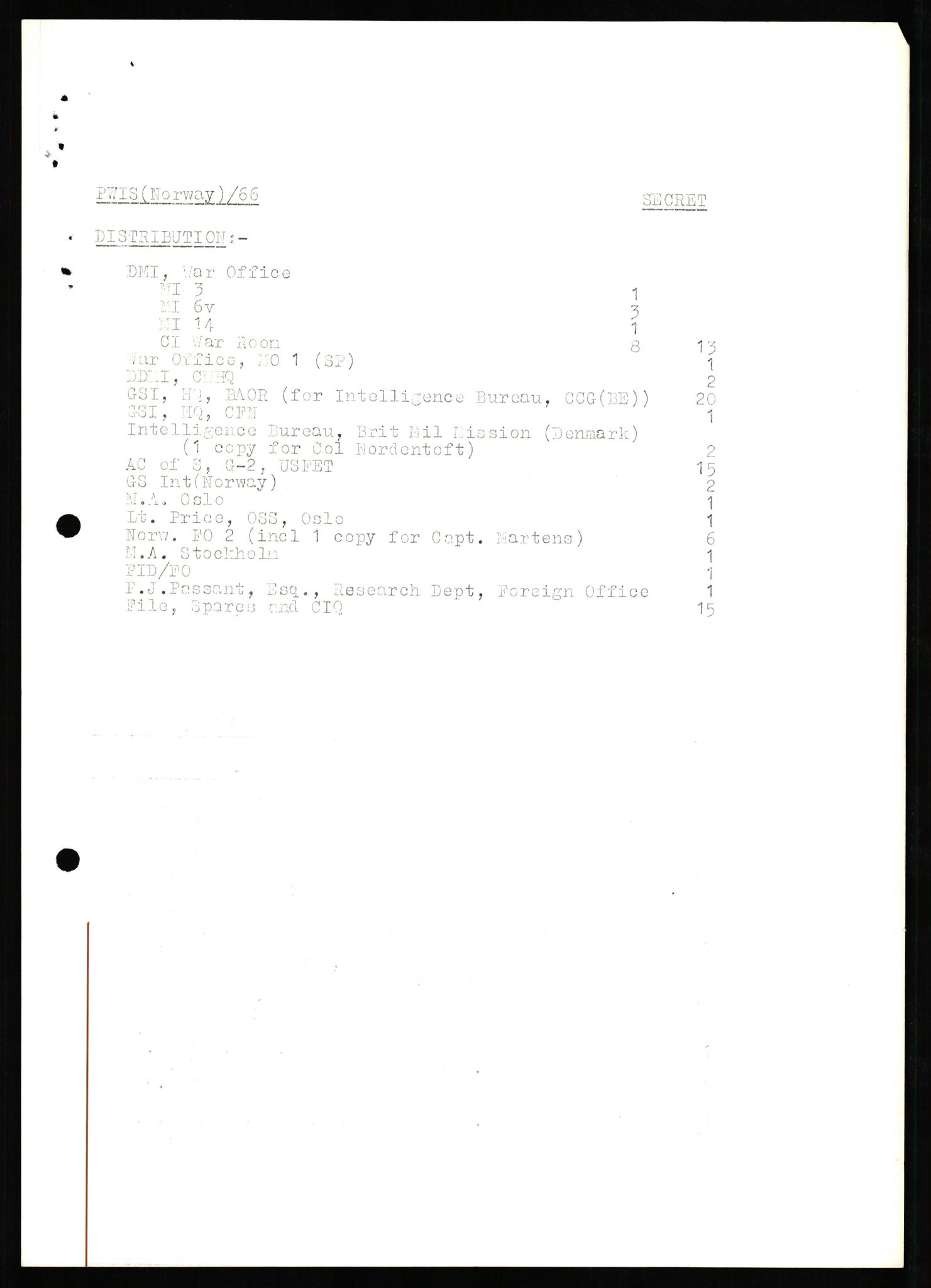 Forsvaret, Forsvarets overkommando II, RA/RAFA-3915/D/Db/L0023: CI Questionaires. Tyske okkupasjonsstyrker i Norge. Tyskere., 1945-1946, p. 302