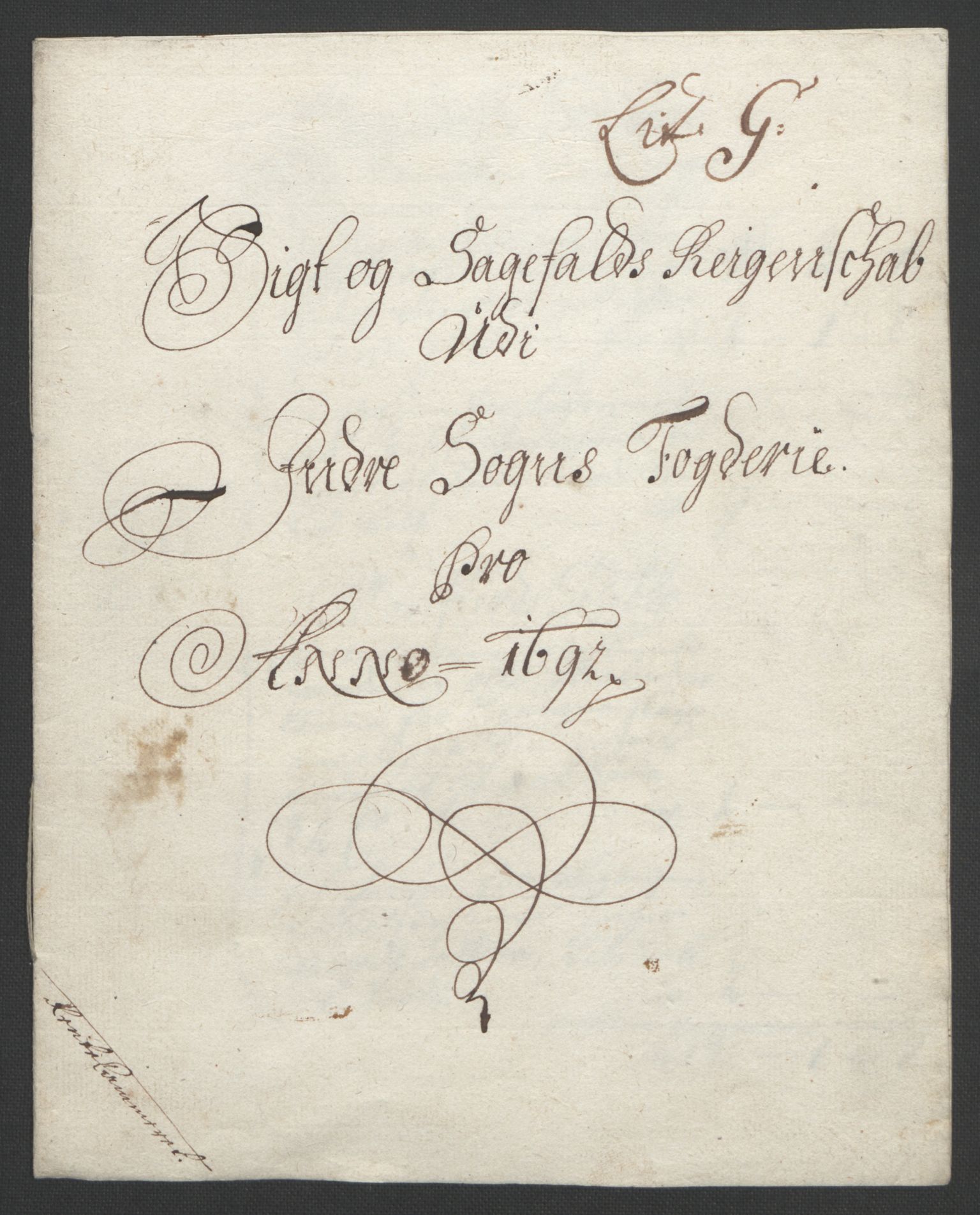 Rentekammeret inntil 1814, Reviderte regnskaper, Fogderegnskap, AV/RA-EA-4092/R52/L3306: Fogderegnskap Sogn, 1691-1692, p. 224