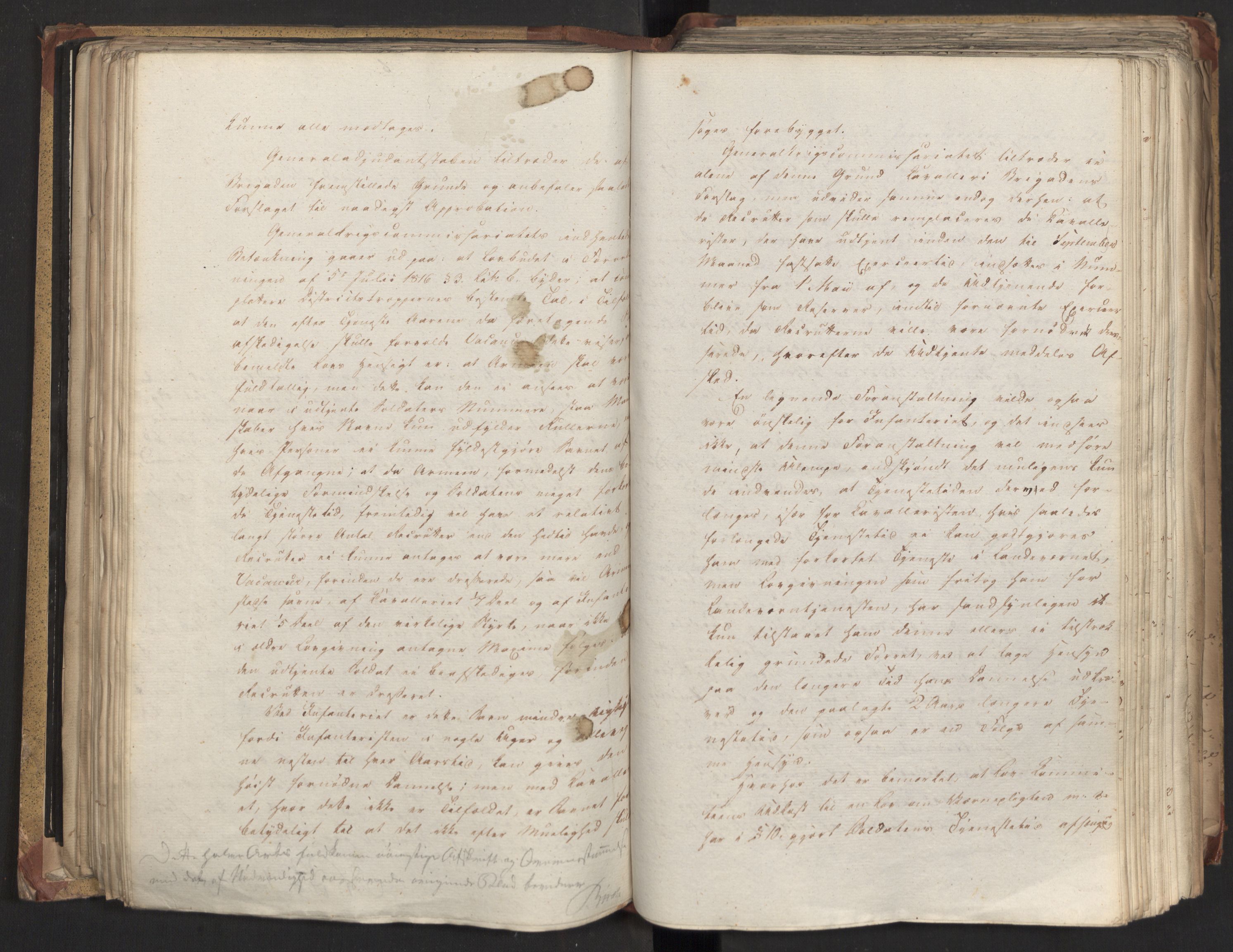 Statsrådsavdelingen i Stockholm, AV/RA-S-1003/D/Da/L0018: Regjeringsinnstillinger nr. 3599-3855, 1819, p. 194