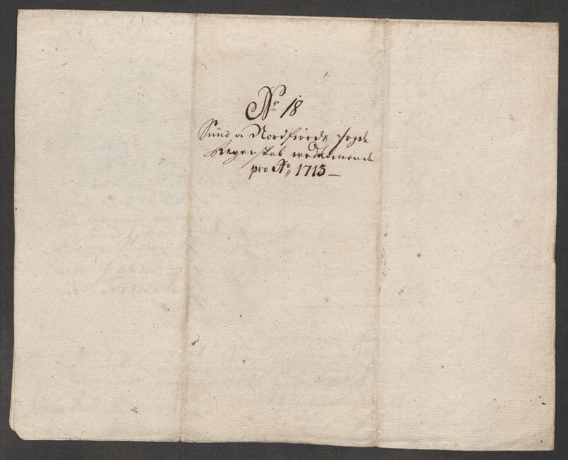 Rentekammeret inntil 1814, Reviderte regnskaper, Fogderegnskap, AV/RA-EA-4092/R53/L3437: Fogderegnskap Sunn- og Nordfjord, 1713, p. 283