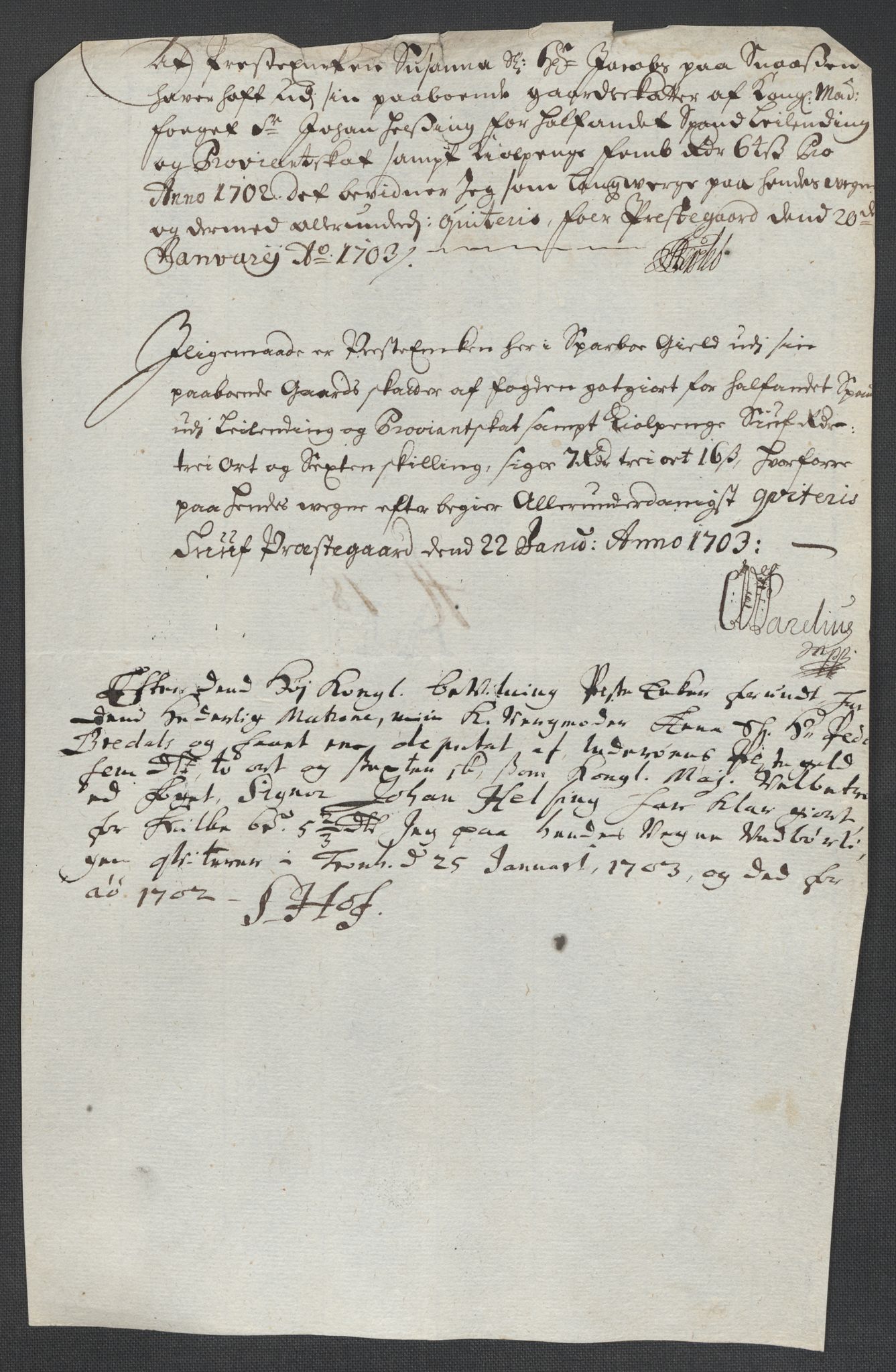 Rentekammeret inntil 1814, Reviderte regnskaper, Fogderegnskap, AV/RA-EA-4092/R63/L4312: Fogderegnskap Inderøy, 1701-1702, p. 421