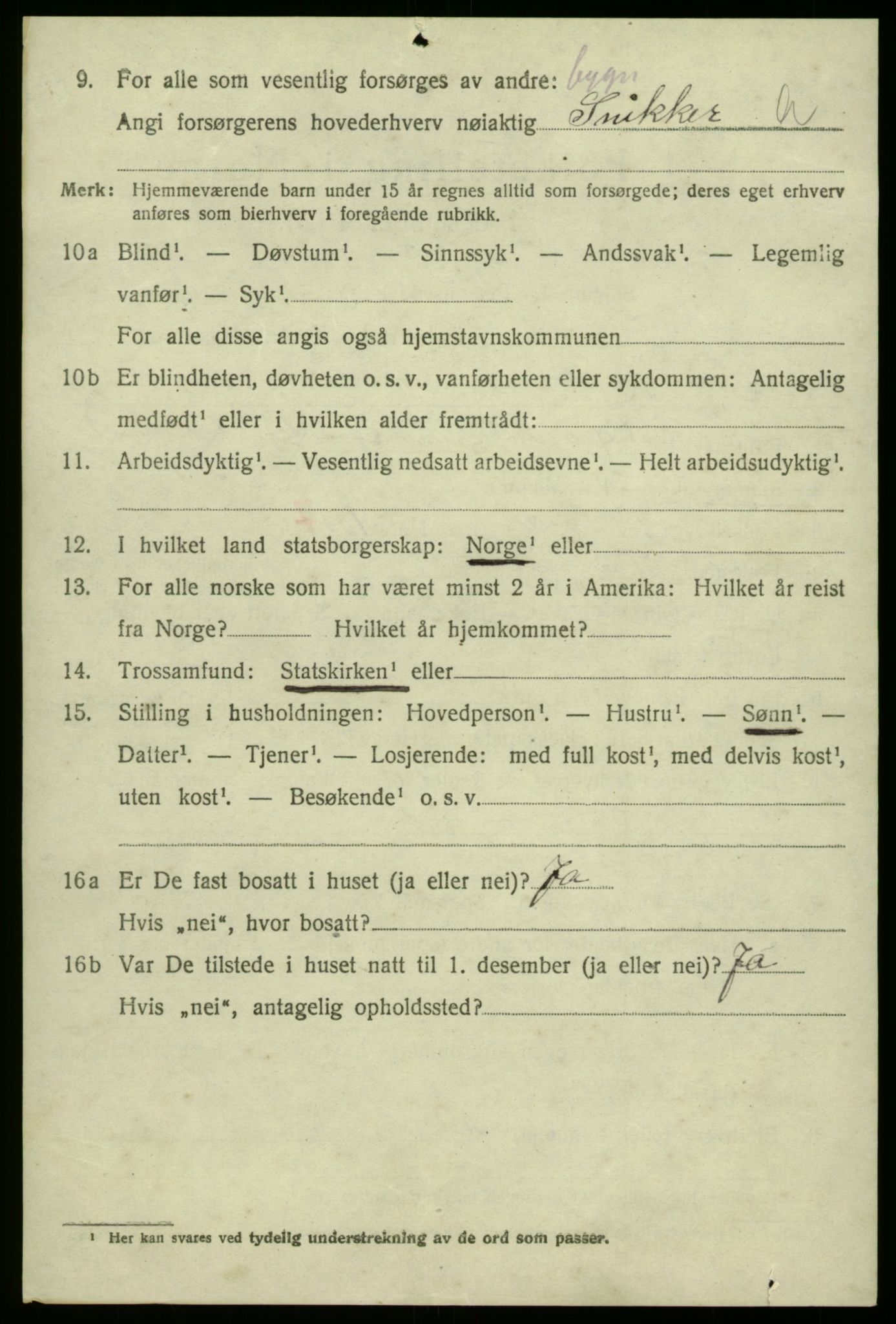 SAB, 1920 census for Laksevåg, 1920, p. 2895