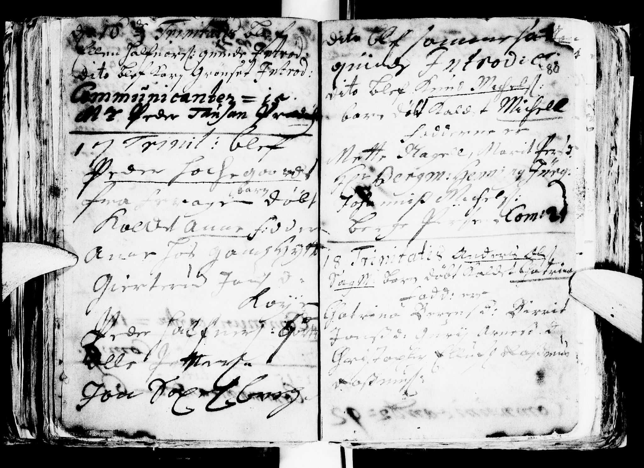 Ministerialprotokoller, klokkerbøker og fødselsregistre - Sør-Trøndelag, SAT/A-1456/681/L0923: Parish register (official) no. 681A01, 1691-1700, p. 80