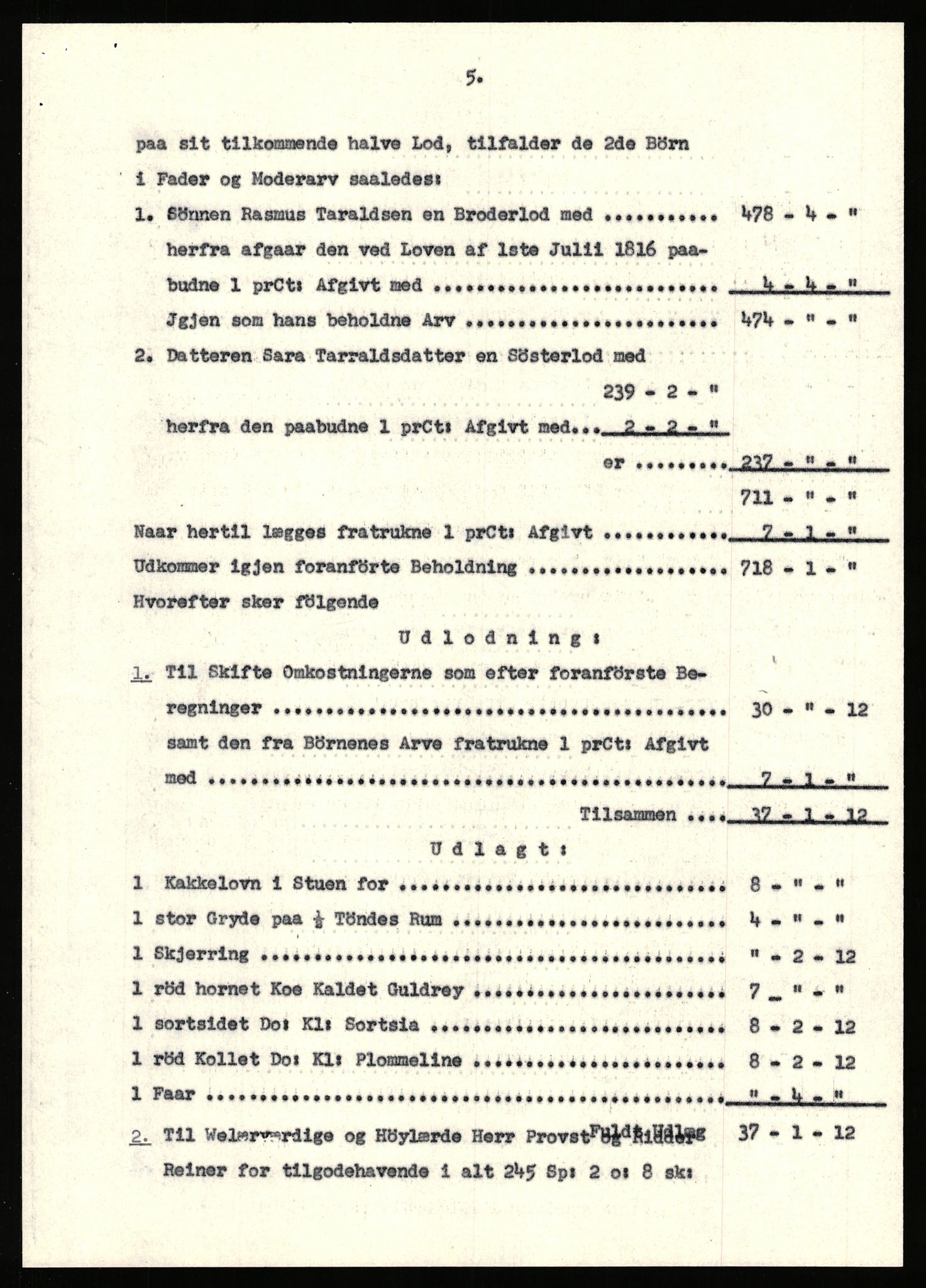 Statsarkivet i Stavanger, SAST/A-101971/03/Y/Yj/L0014: Avskrifter sortert etter gårdsnanv: Dalve - Dyrland, 1750-1930, p. 331