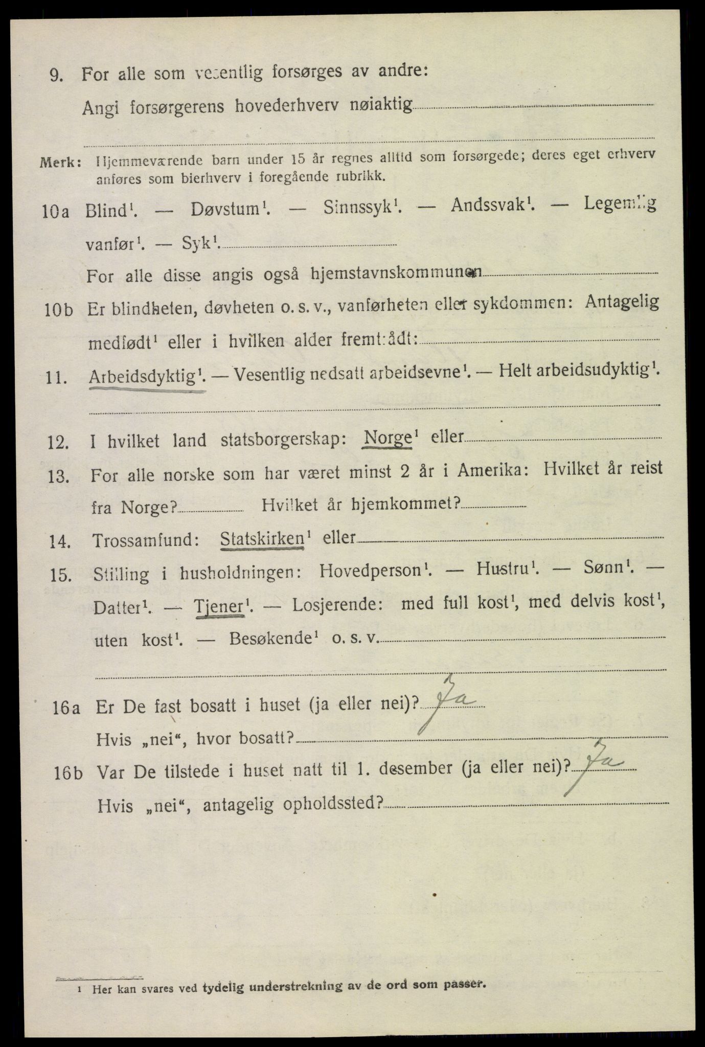 SAH, 1920 census for Nord-Odal, 1920, p. 6794