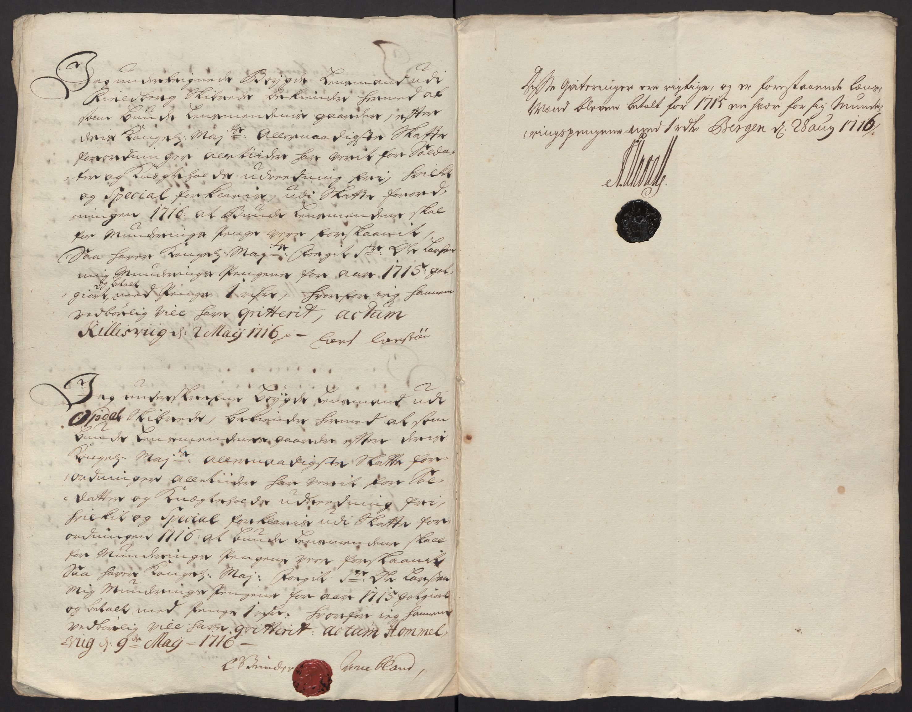 Rentekammeret inntil 1814, Reviderte regnskaper, Fogderegnskap, AV/RA-EA-4092/R48/L2991: Fogderegnskap Sunnhordland og Hardanger, 1715, p. 356