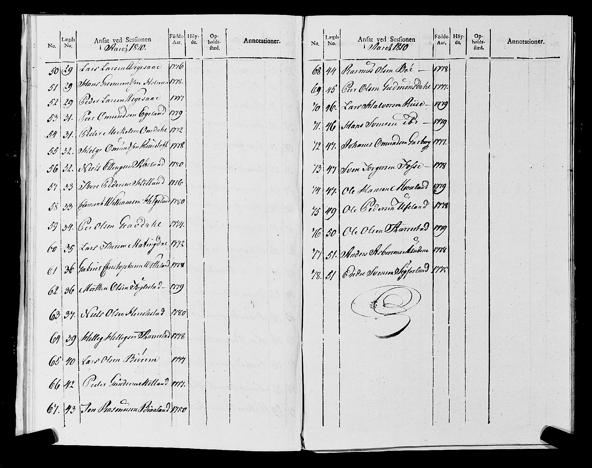 Fylkesmannen i Rogaland, AV/SAST-A-101928/99/3/325/325CA, 1655-1832, p. 9554