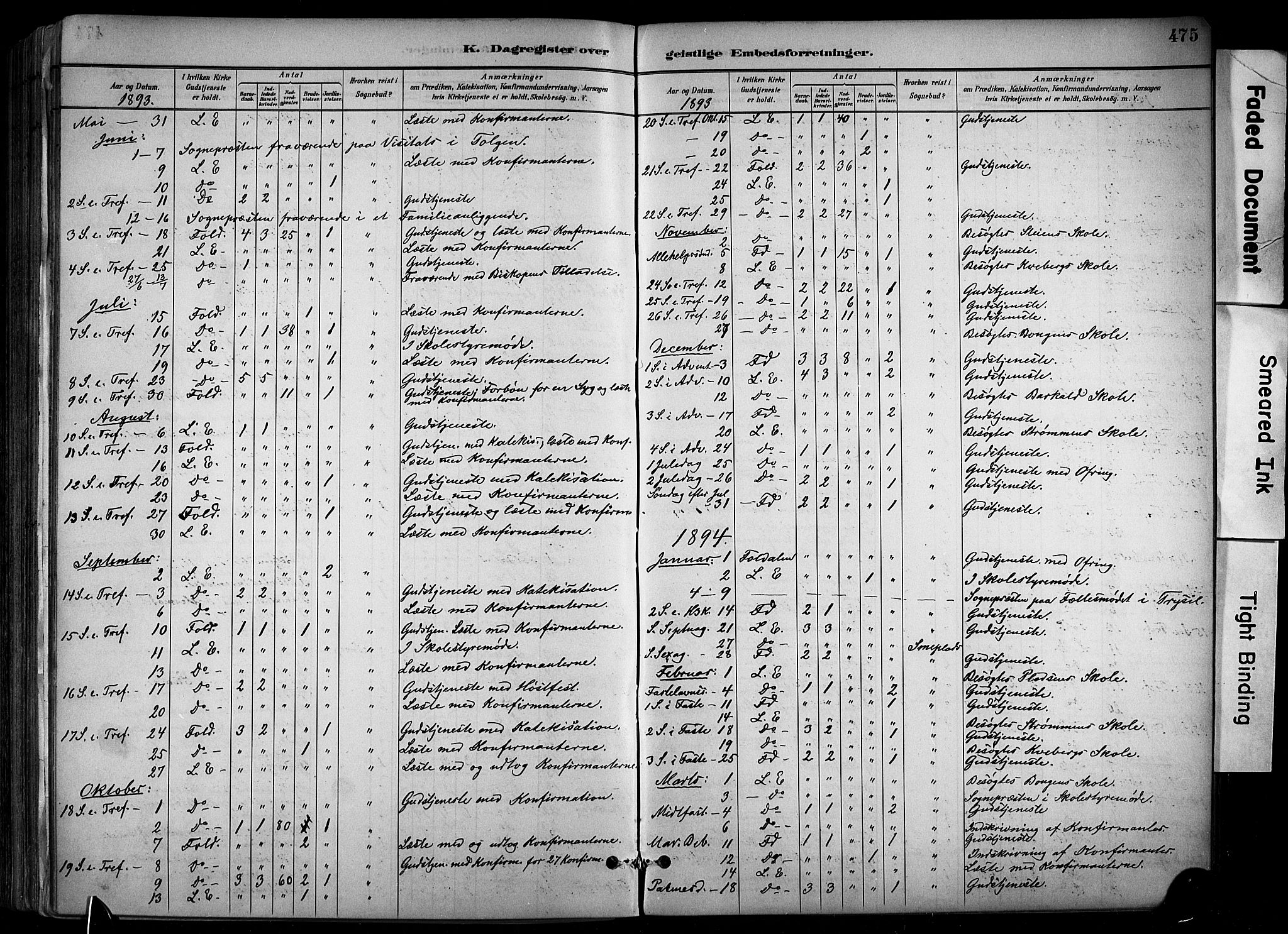 Alvdal prestekontor, AV/SAH-PREST-060/H/Ha/Haa/L0002: Parish register (official) no. 2, 1883-1906, p. 475