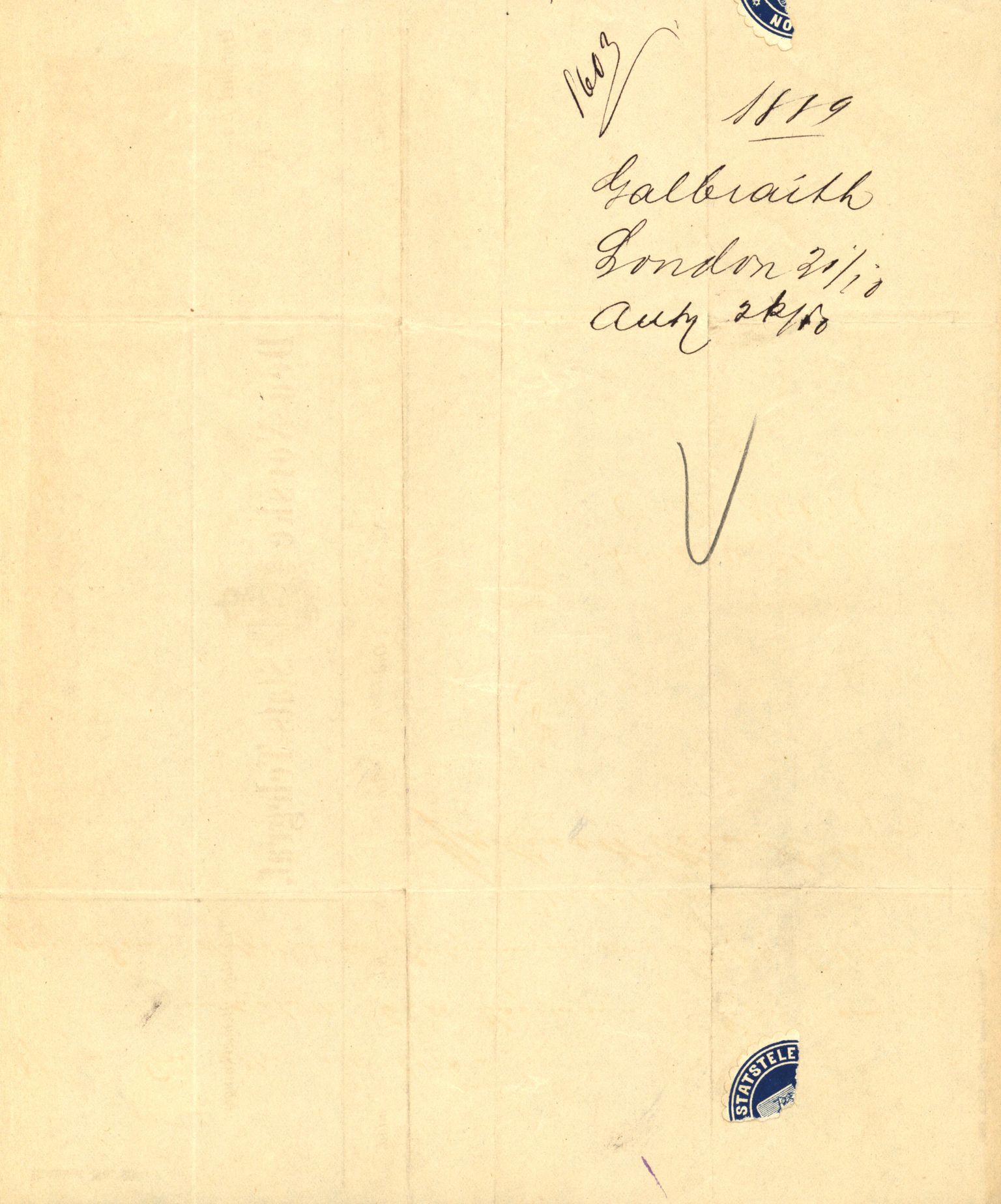 Pa 63 - Østlandske skibsassuranceforening, VEMU/A-1079/G/Ga/L0023/0011: Havaridokumenter / Joanchas, Lympha, Glengarin, Korsvei, Heldine, Sirius, 1889, p. 21