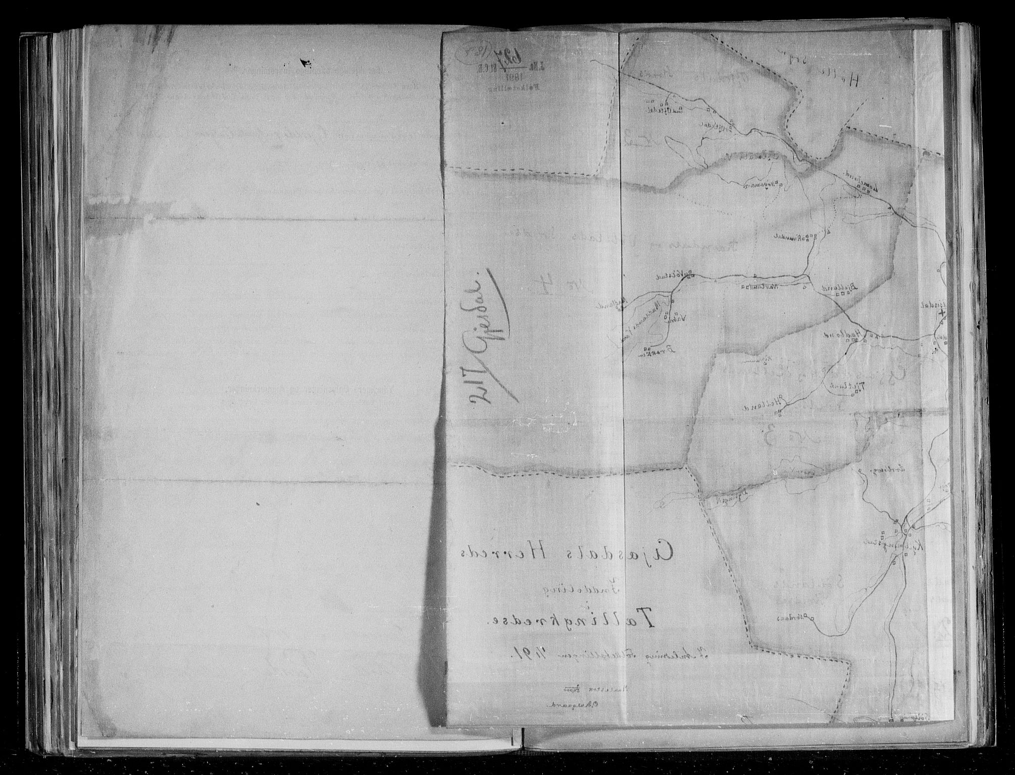 RA, 1891 census for 1122 Gjesdal, 1891, p. 6