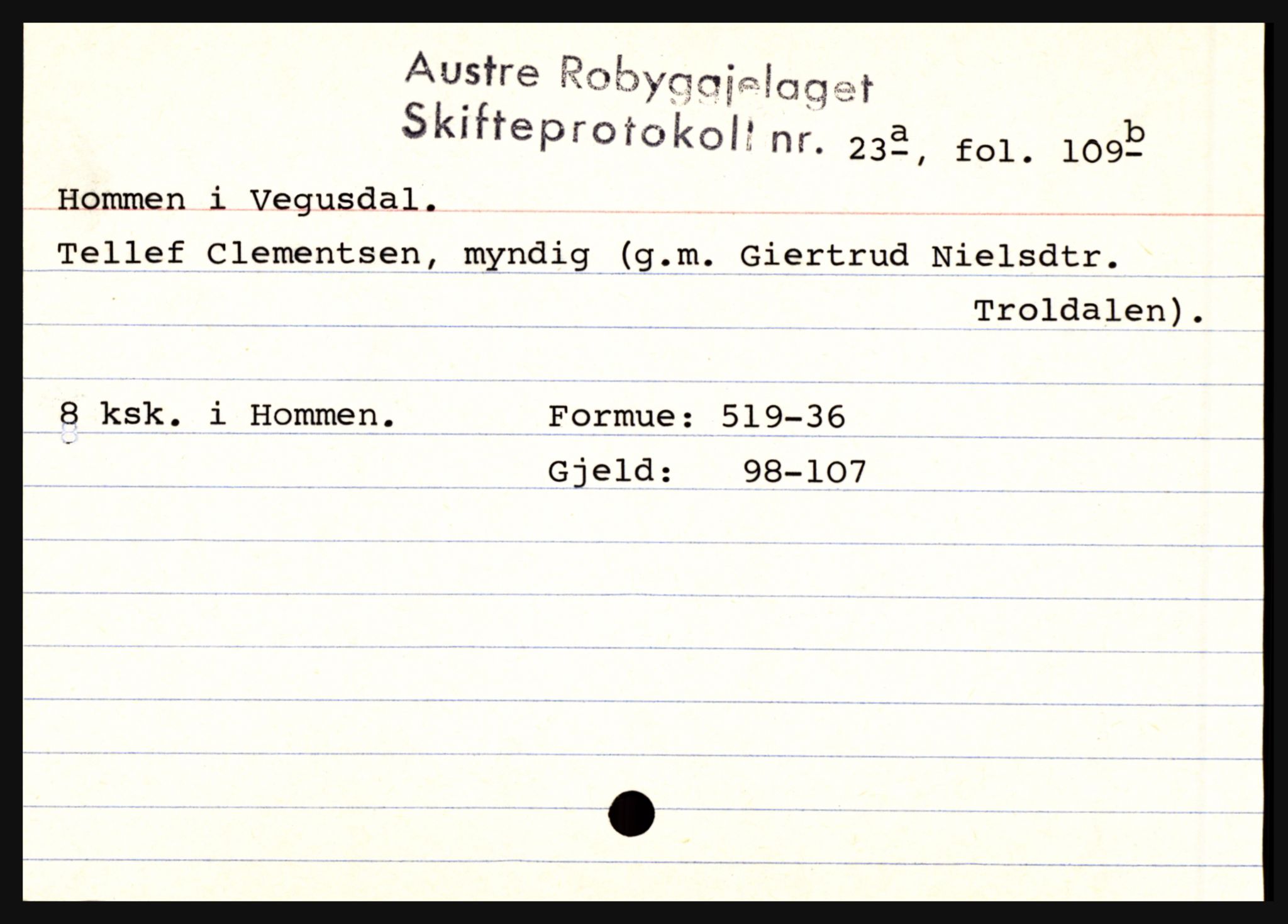 Østre Råbyggelag sorenskriveri, AV/SAK-1221-0016/H, p. 5281