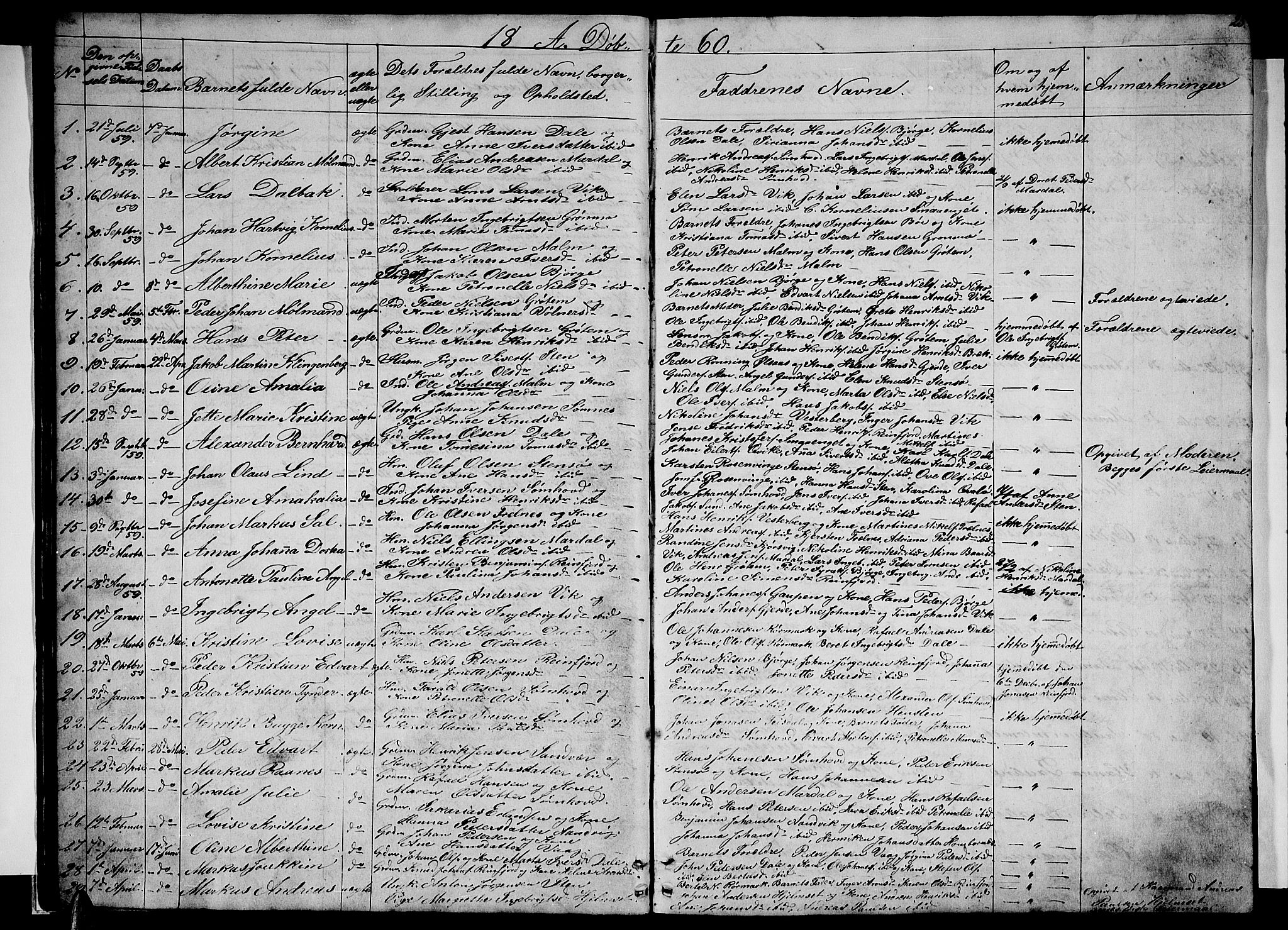 Ministerialprotokoller, klokkerbøker og fødselsregistre - Nordland, SAT/A-1459/812/L0187: Parish register (copy) no. 812C05, 1850-1883, p. 26