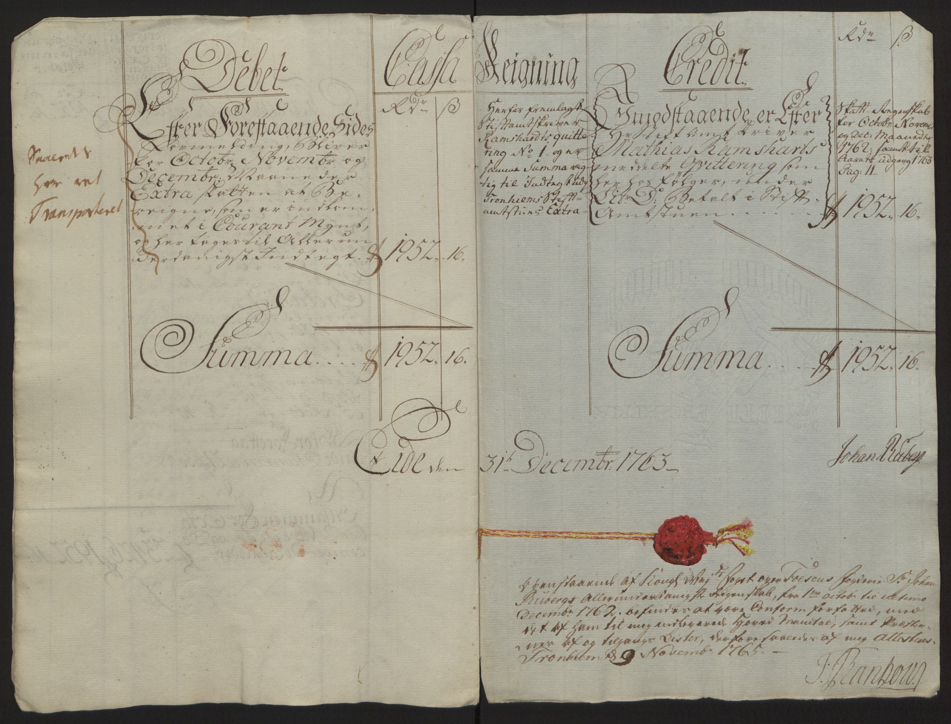 Rentekammeret inntil 1814, Reviderte regnskaper, Fogderegnskap, AV/RA-EA-4092/R57/L3930: Ekstraskatten Fosen, 1762-1763, p. 10