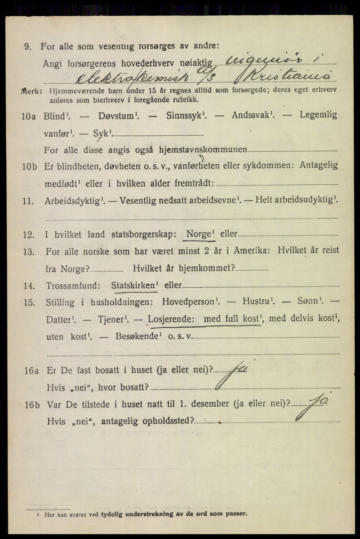 SAH, 1920 census for Fåberg, 1920, p. 8137