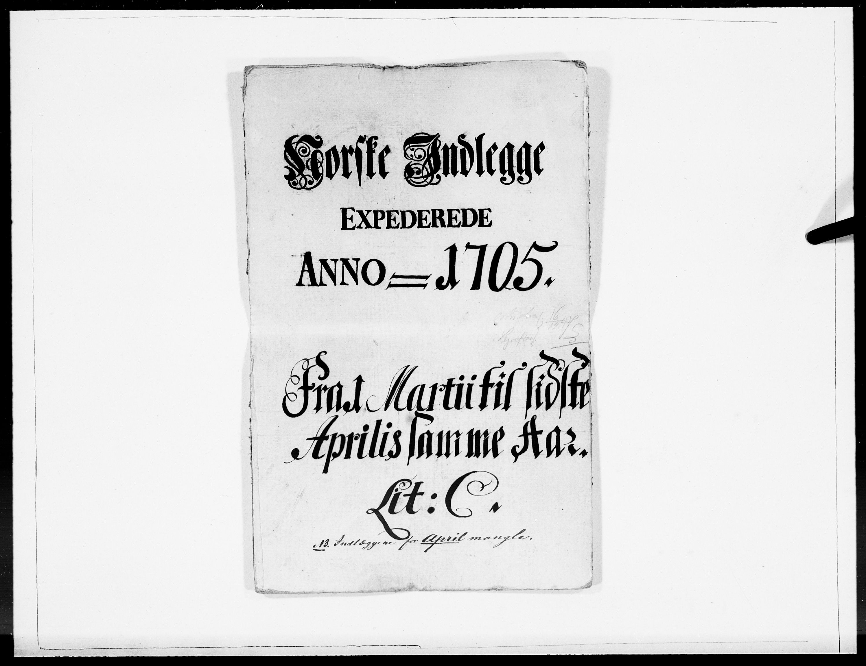 Danske Kanselli 1572-1799, AV/RA-EA-3023/F/Fc/Fcc/Fcca/L0058: Norske innlegg 1572-1799, 1705, p. 146