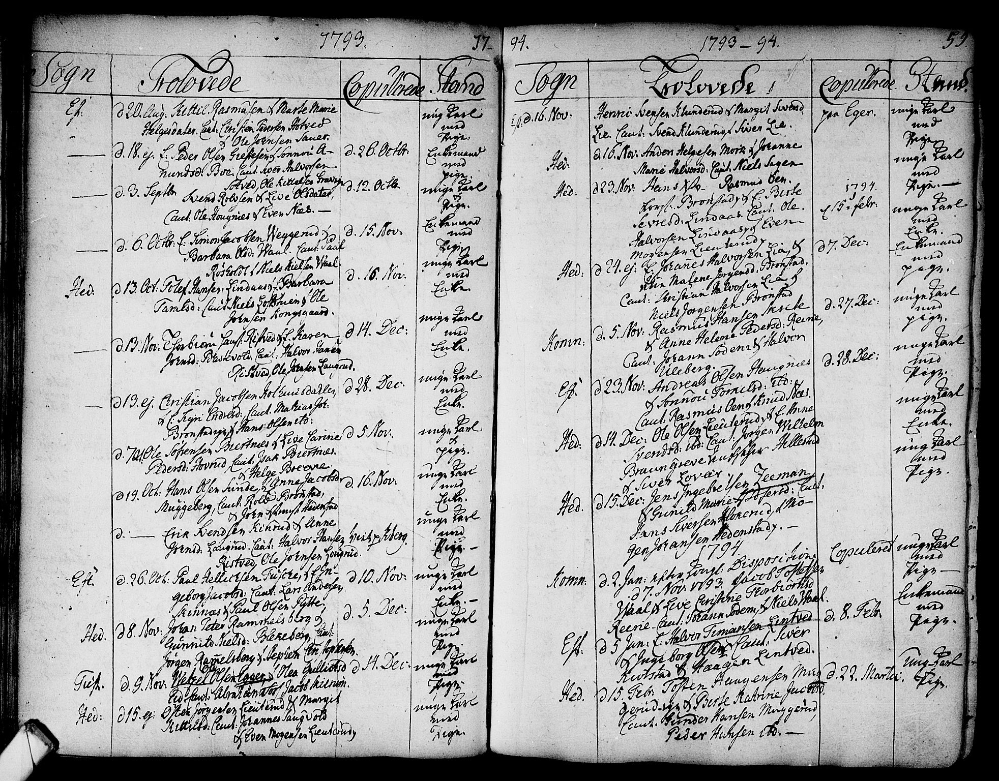 Sandsvær kirkebøker, AV/SAKO-A-244/F/Fa/L0002a: Parish register (official) no. I 2, 1725-1809, p. 59