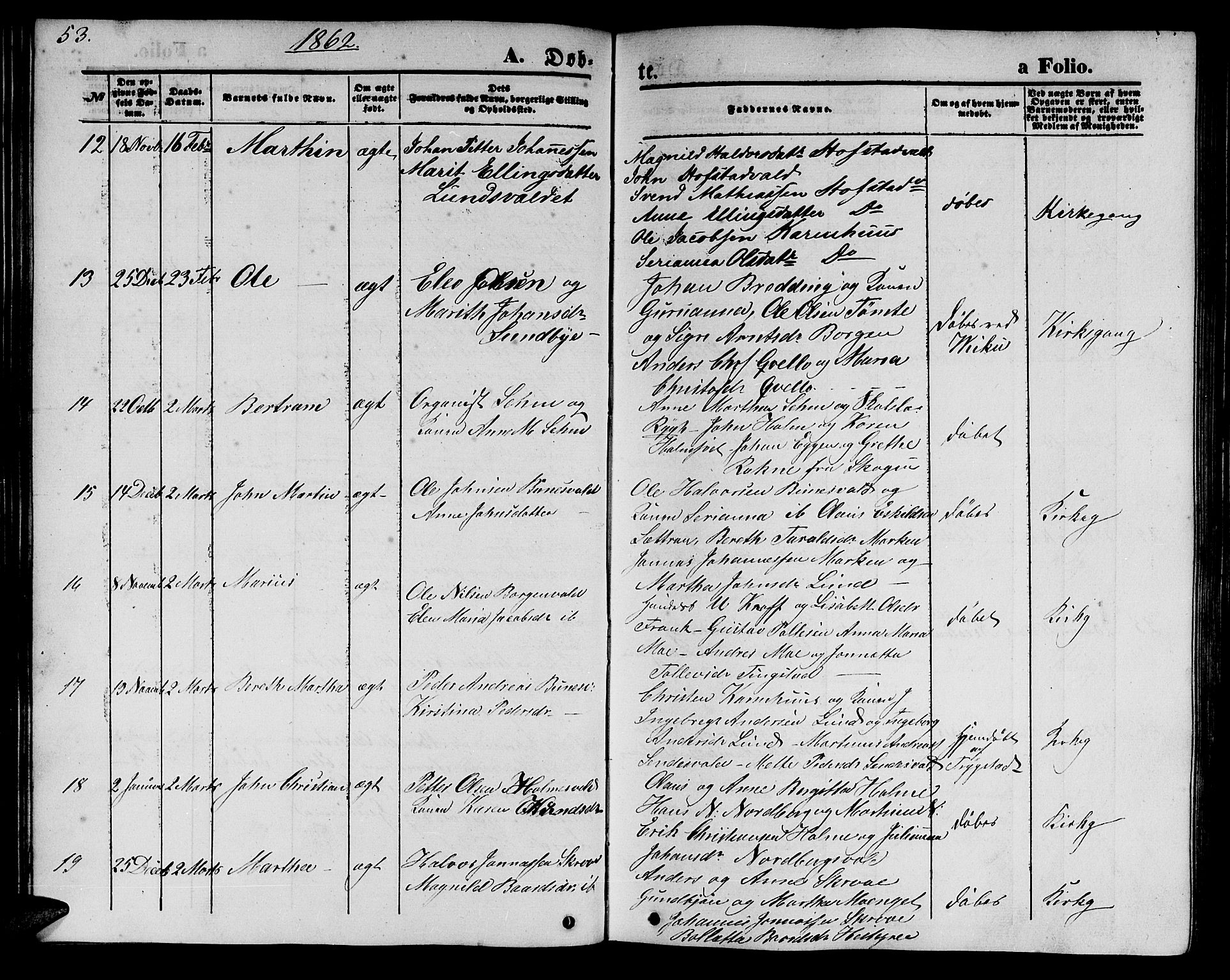 Ministerialprotokoller, klokkerbøker og fødselsregistre - Nord-Trøndelag, AV/SAT-A-1458/723/L0254: Parish register (copy) no. 723C02, 1858-1868, p. 53