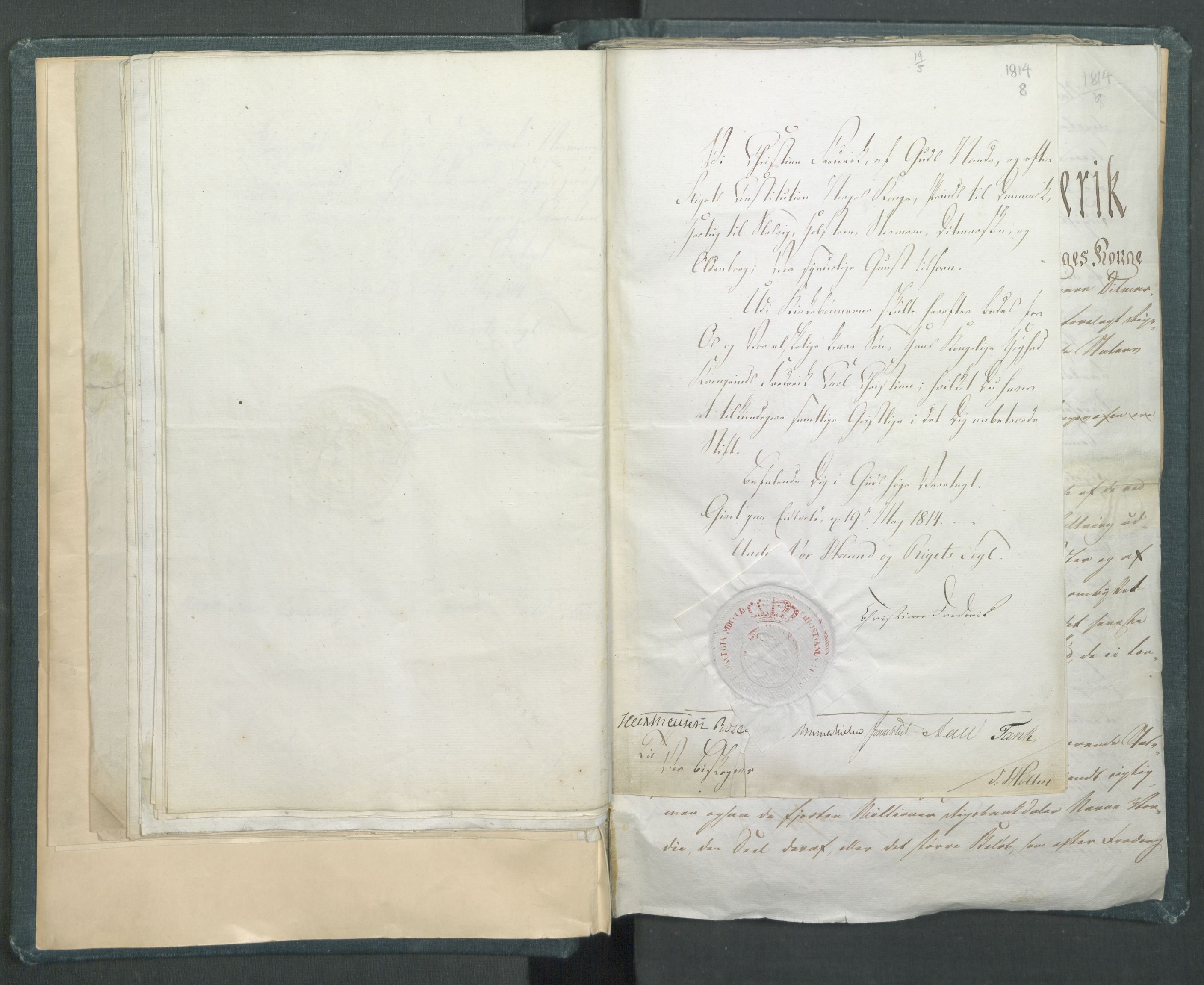 Statsrådssekretariatet, RA/S-1001/D/Dd/Dda/L0001: Lover etc. Tittelbladet "Love, Anordninger, Kundgjørelser, Plakater m.m.", 1814-1815, p. 24