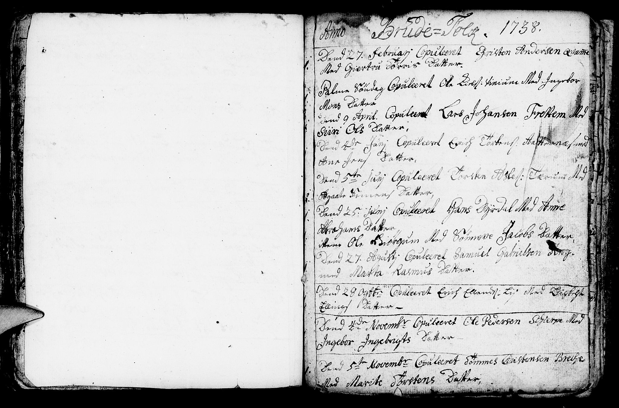 Aurland sokneprestembete, SAB/A-99937/H/Ha/Haa/L0003: Parish register (official) no. A 3, 1735-1761, p. 188