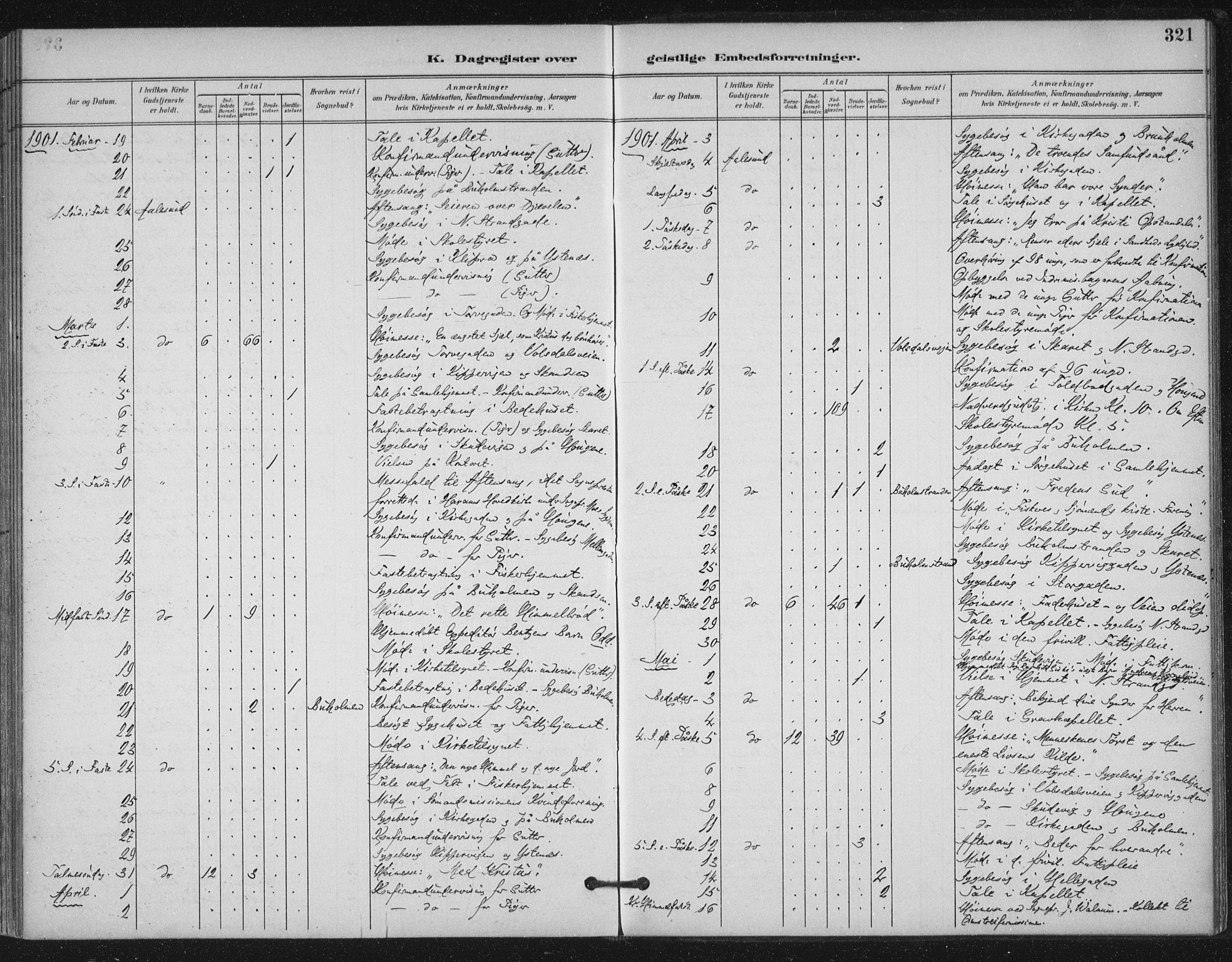 Ministerialprotokoller, klokkerbøker og fødselsregistre - Møre og Romsdal, AV/SAT-A-1454/529/L0457: Parish register (official) no. 529A07, 1894-1903, p. 321