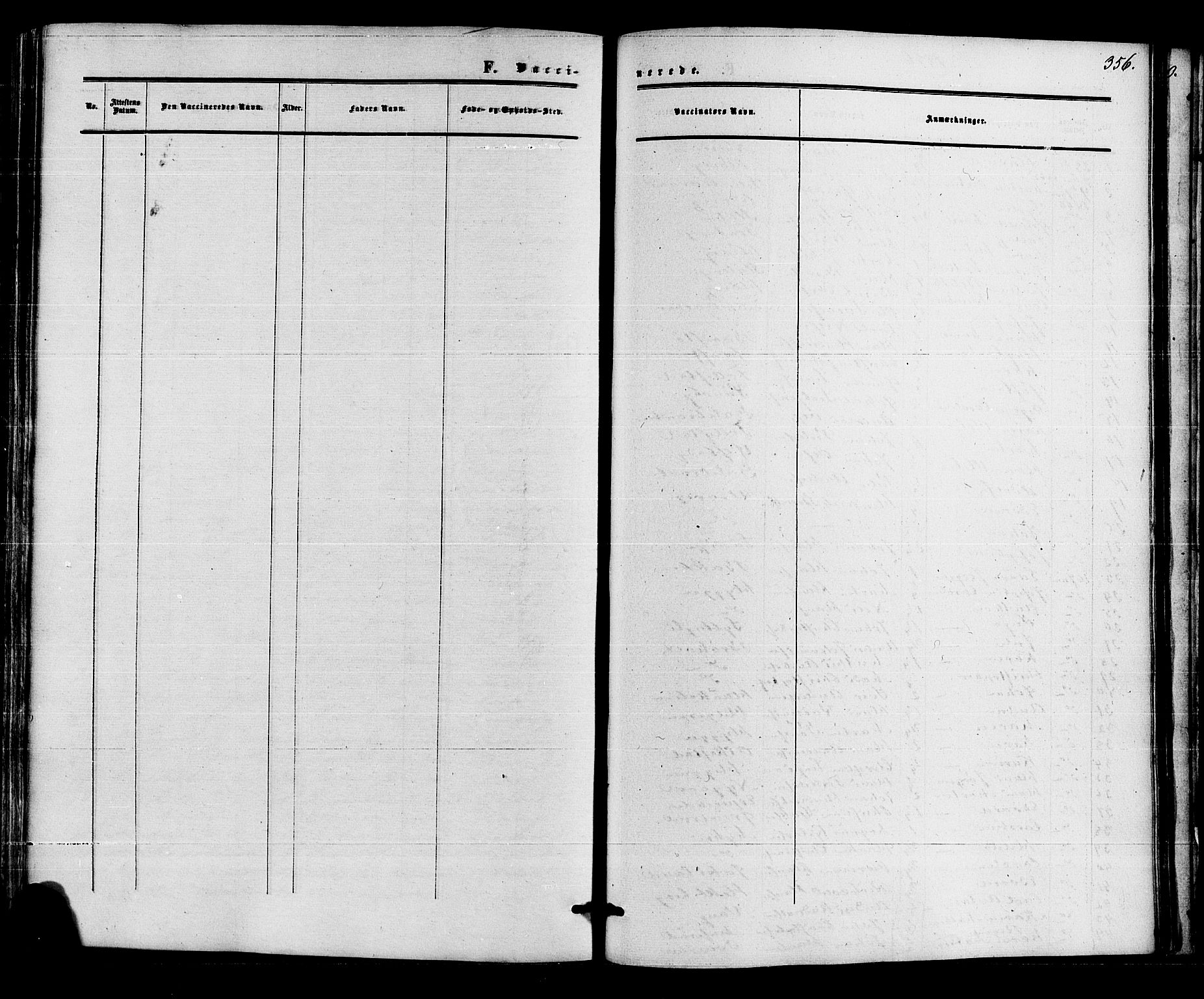 Røyken kirkebøker, AV/SAKO-A-241/F/Fa/L0006: Parish register (official) no. 6, 1857-1875, p. 356