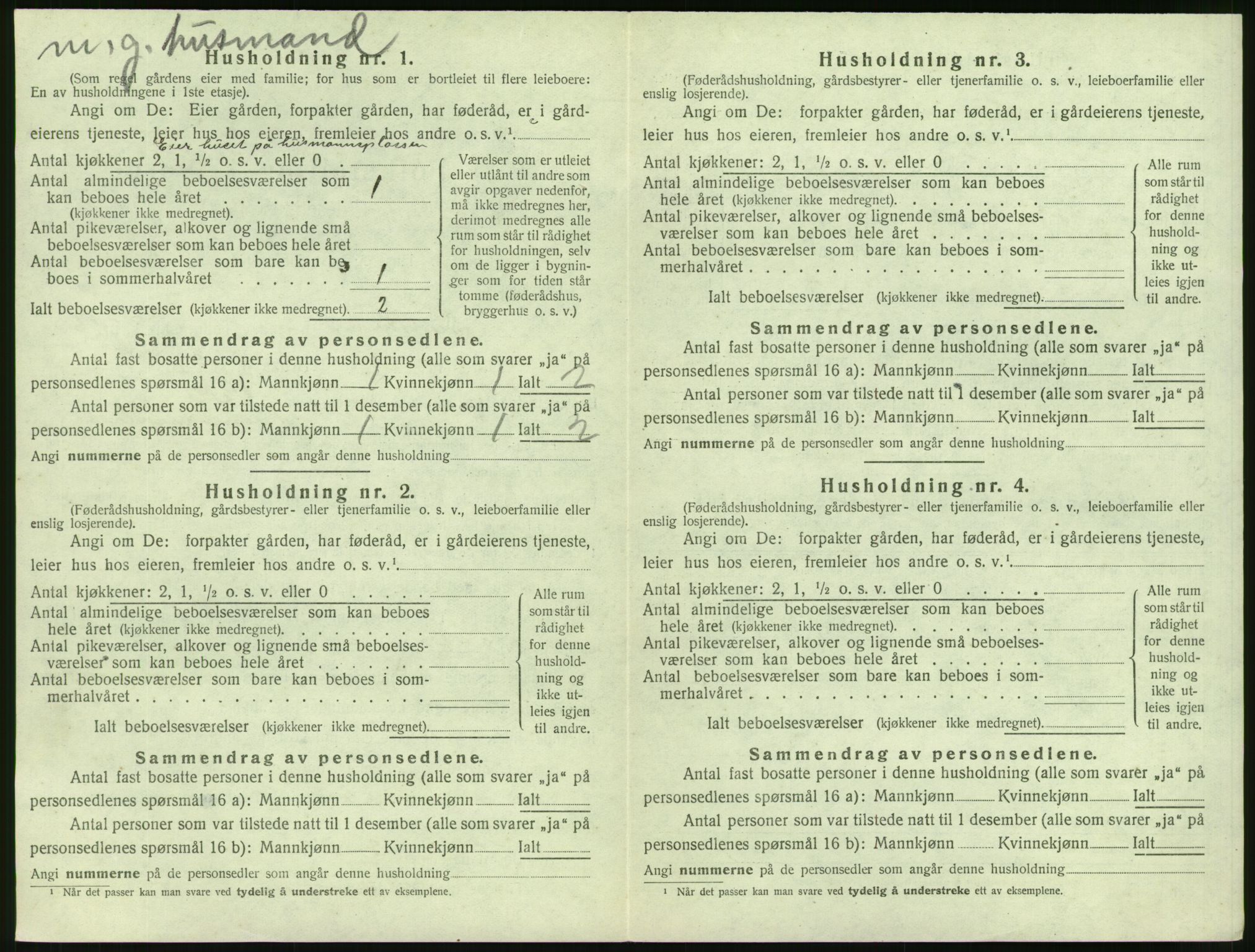 SAT, 1920 census for Sykkylven, 1920, p. 556