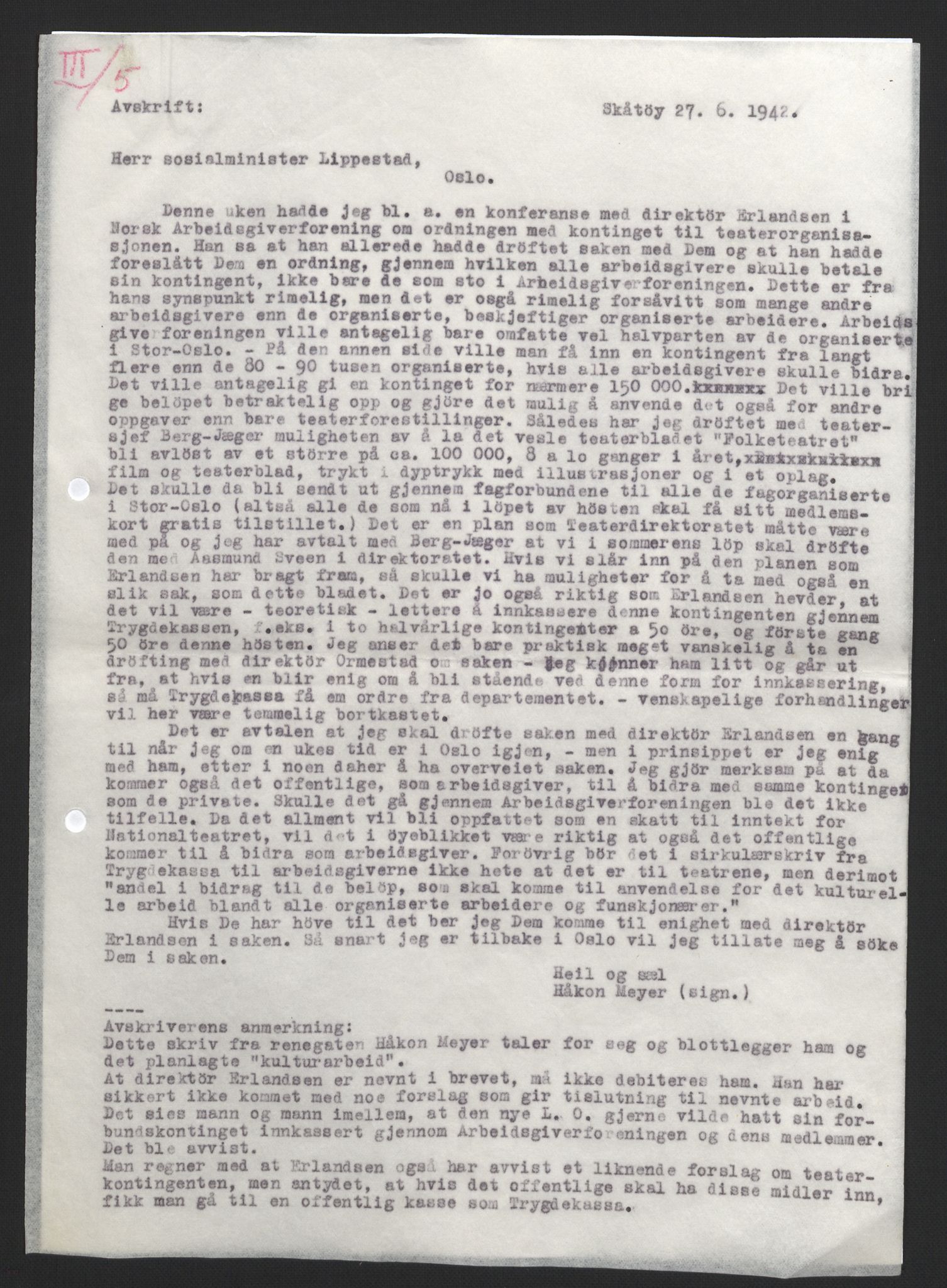 Forsvaret, Forsvarets overkommando, RA/RAFA-1920/Da/L0079: Etterretningsrapporter, 1942, p. 12