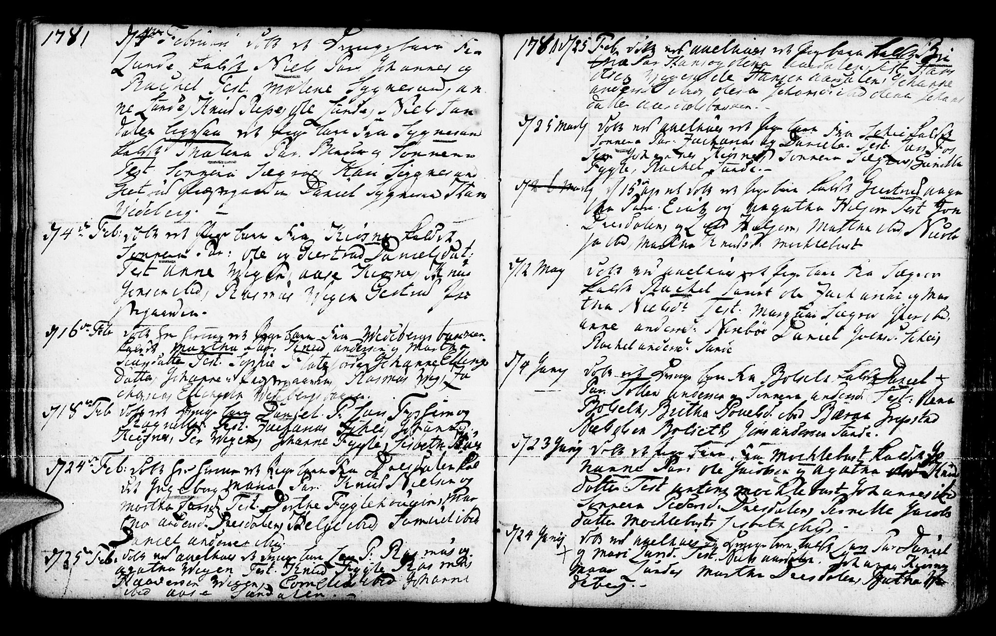 Jølster sokneprestembete, AV/SAB-A-80701/H/Haa/Haaa/L0004: Parish register (official) no. A 4, 1749-1789, p. 172