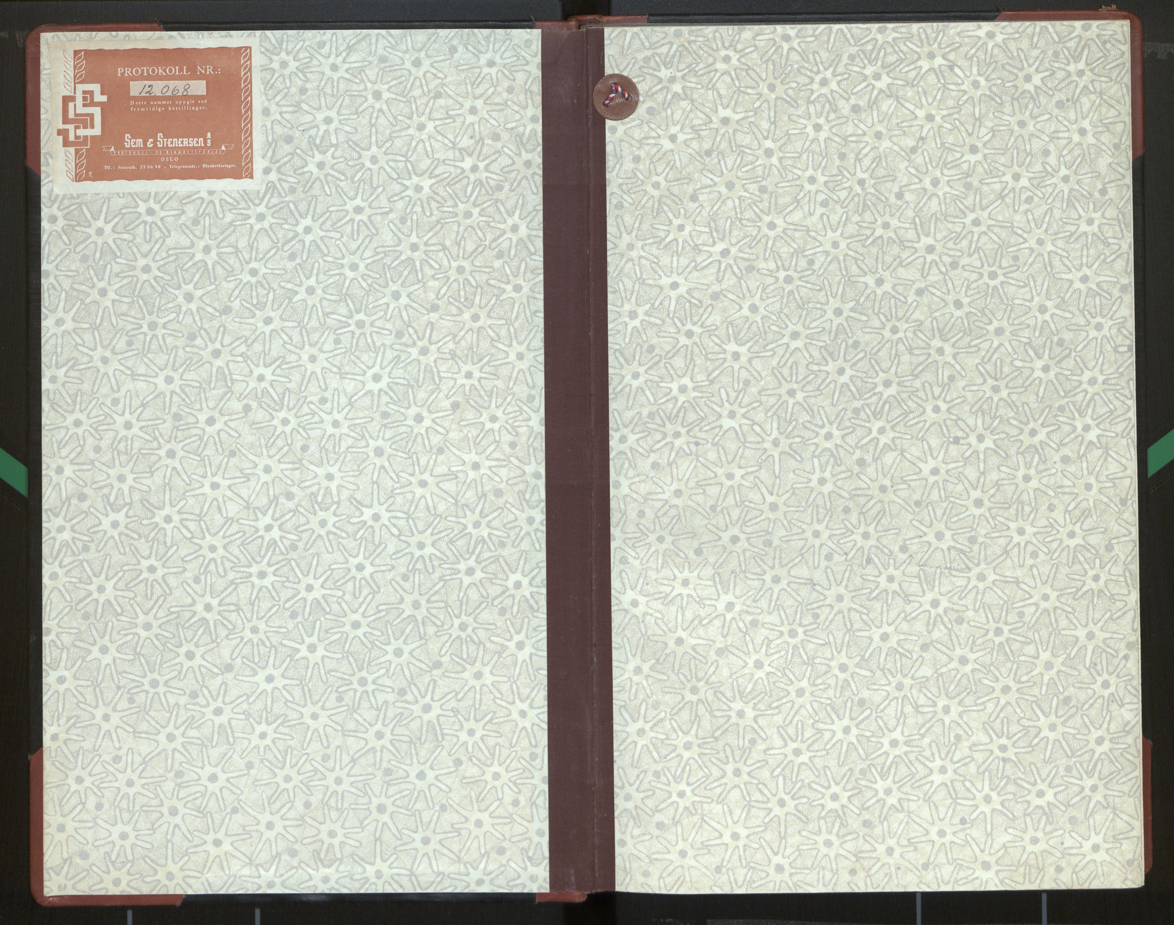 Kinn sokneprestembete, SAB/A-80801/H/Hac/L0003: Diary records no. 3, 1951-1961